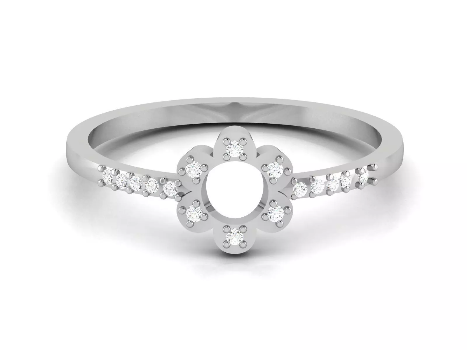 Women Ring 3D print model_0