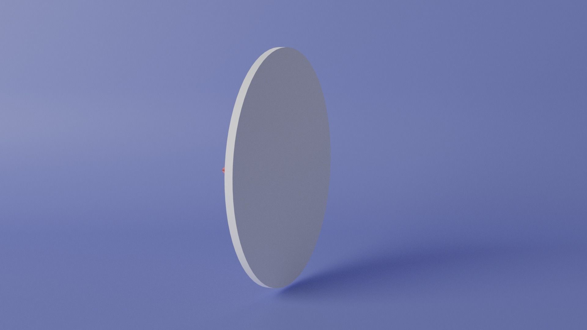 Dart Board  Low-poly 3D model_7