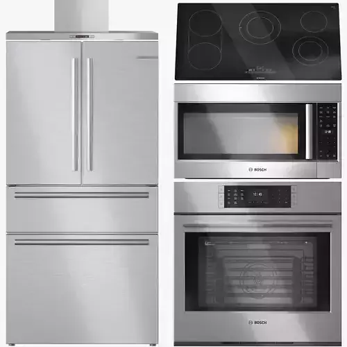 Bosch Appliance Collection 04 Low-poly 3D model