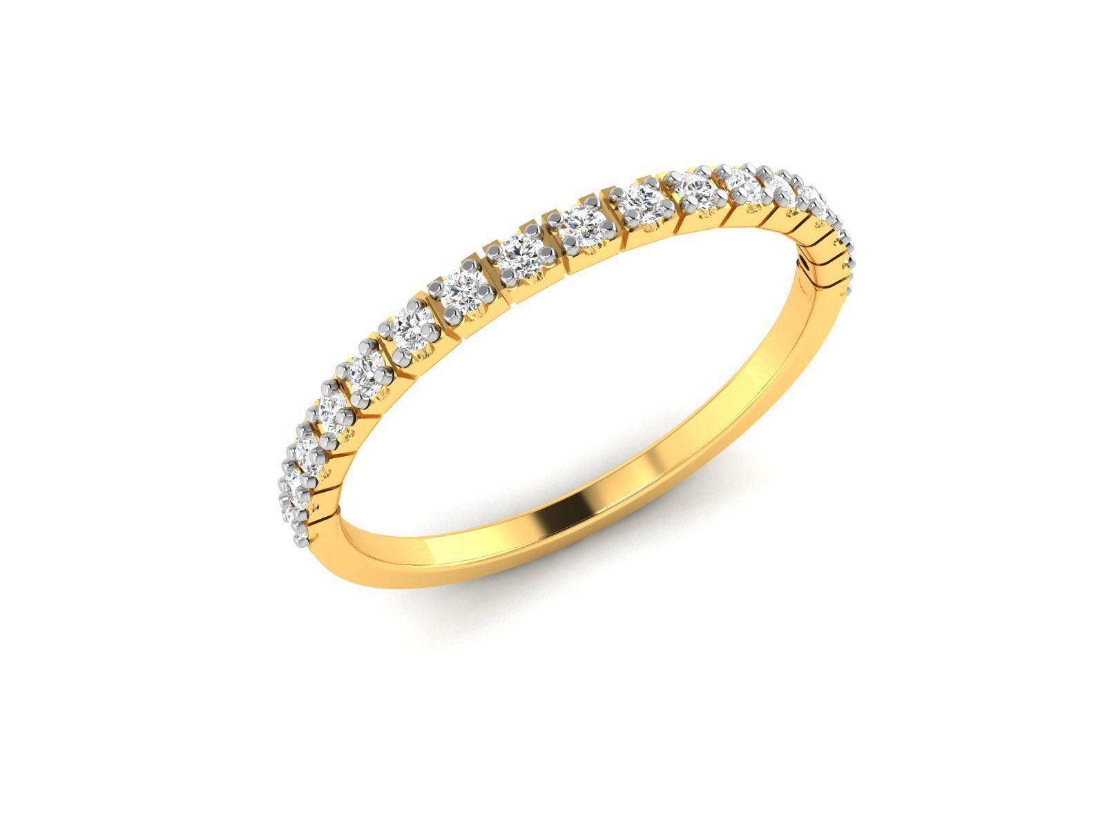 Women Ring 3D print model_1