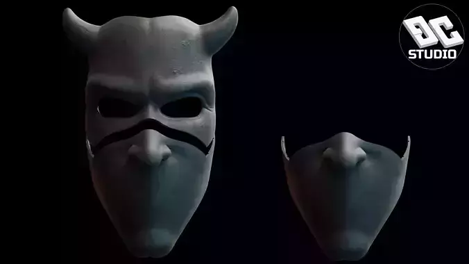 THE BLACK PHONE MASK-MOUTHLESS Free 3D print model