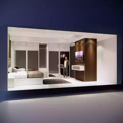 bedroom 3d model sketchup 3D print model