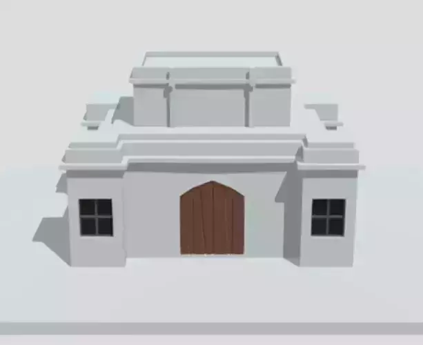 Great Castle with ancient doors