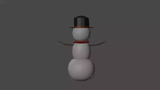 Snowman rigged 