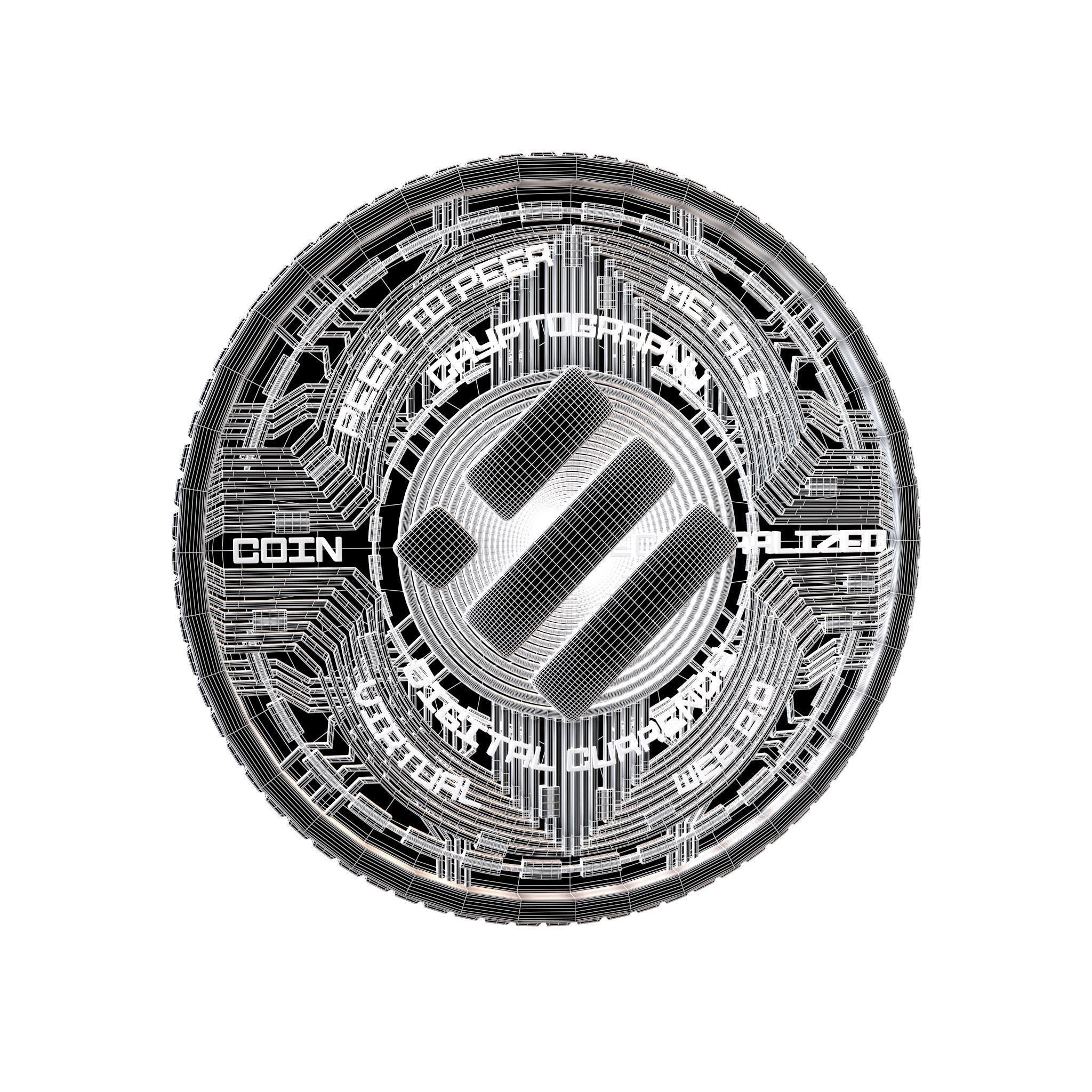 Binance USD Coin v5 004 3D model_11