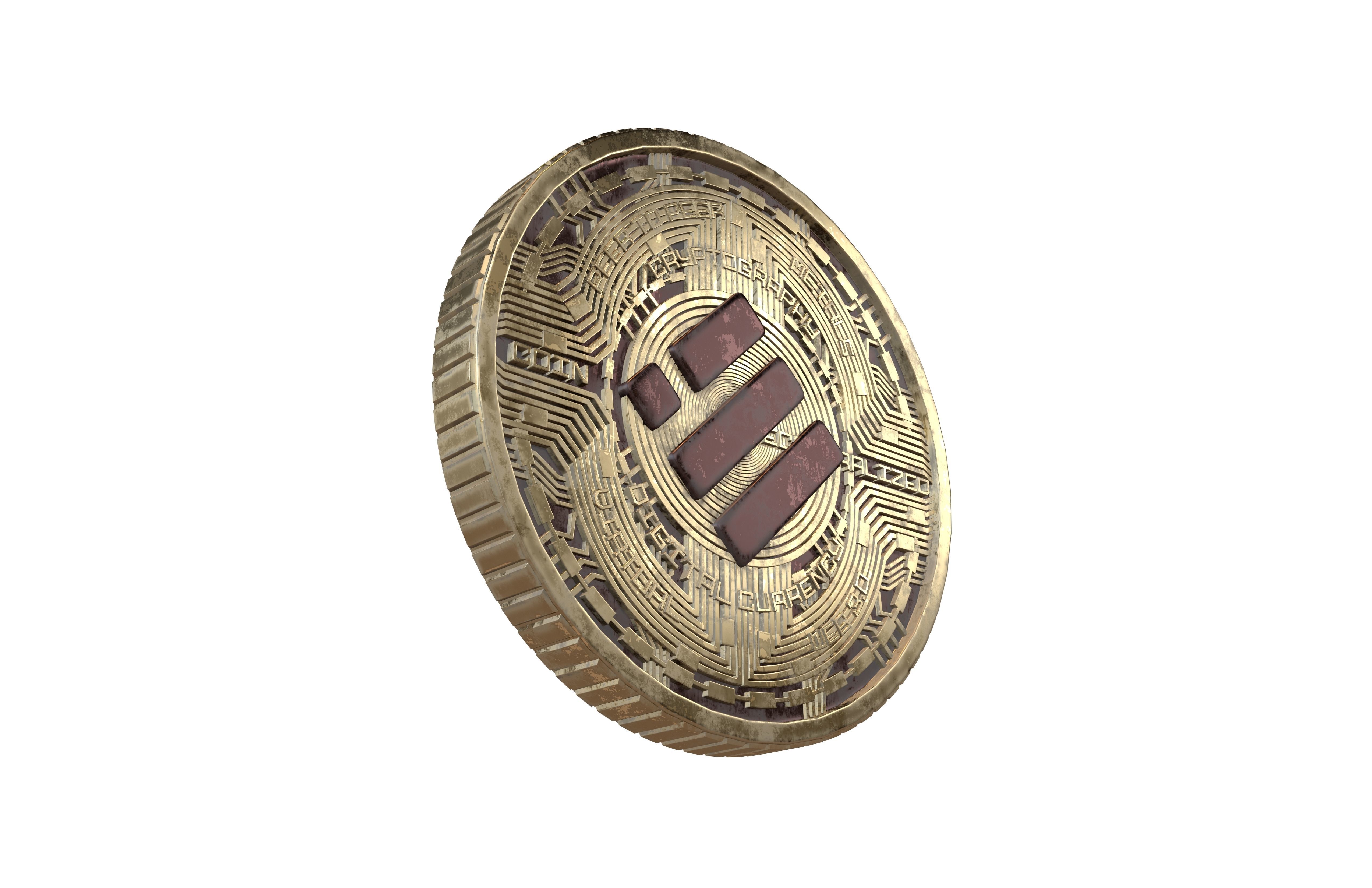 Binance USD Coin v5 004 3D model_3