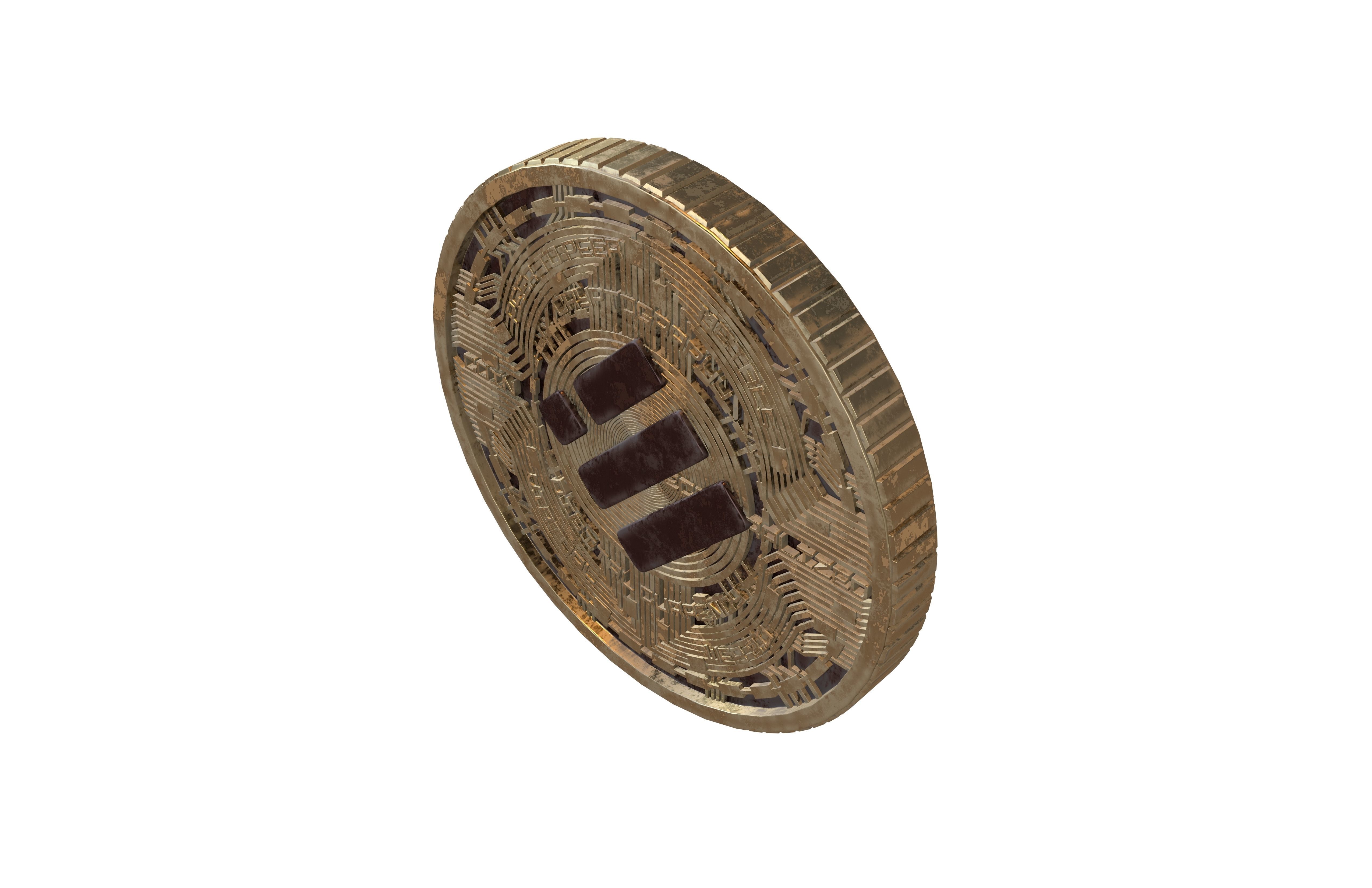 Binance USD Coin v5 004 3D model_2