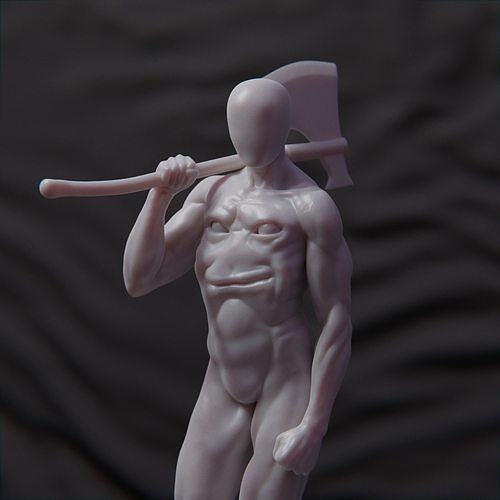 Dream from minecraft 3D print model