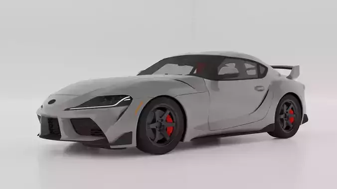 Toyota GR Supra 2020 Custom 3D model 