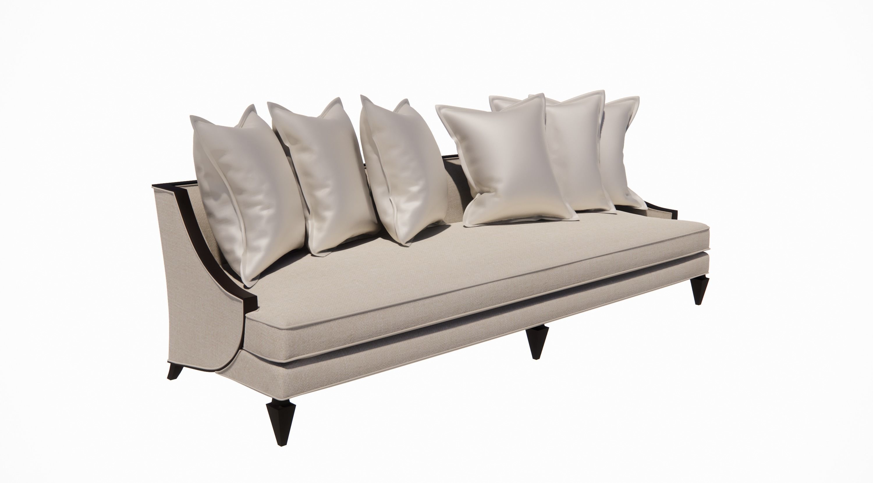 Delicate Sofa Luxury - Version 3D by AMA Corp 3D print model_1