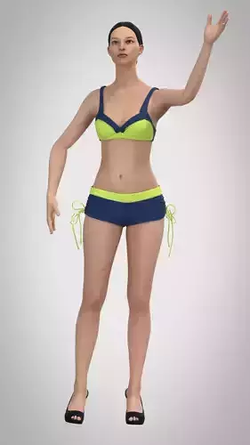 womens swimsuit model 02