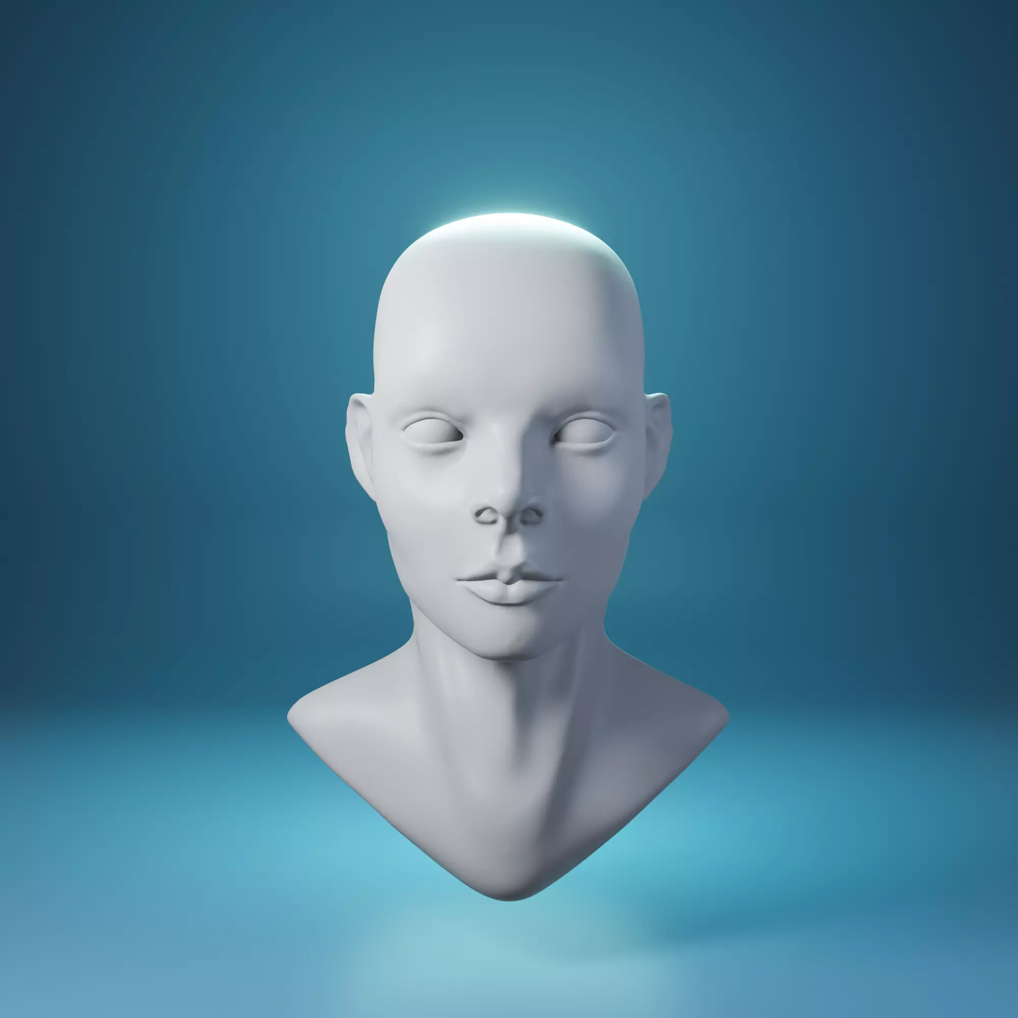 free head base Free 3D model