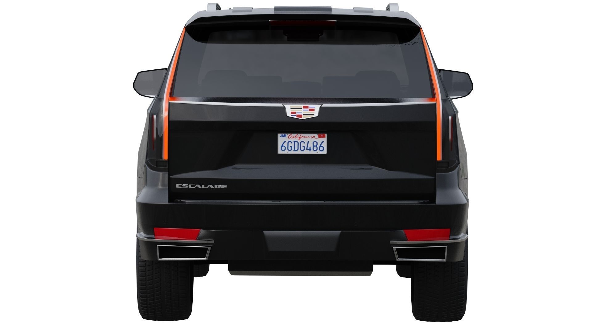 Cadillac Escalade ESV Luxury 3D model_4