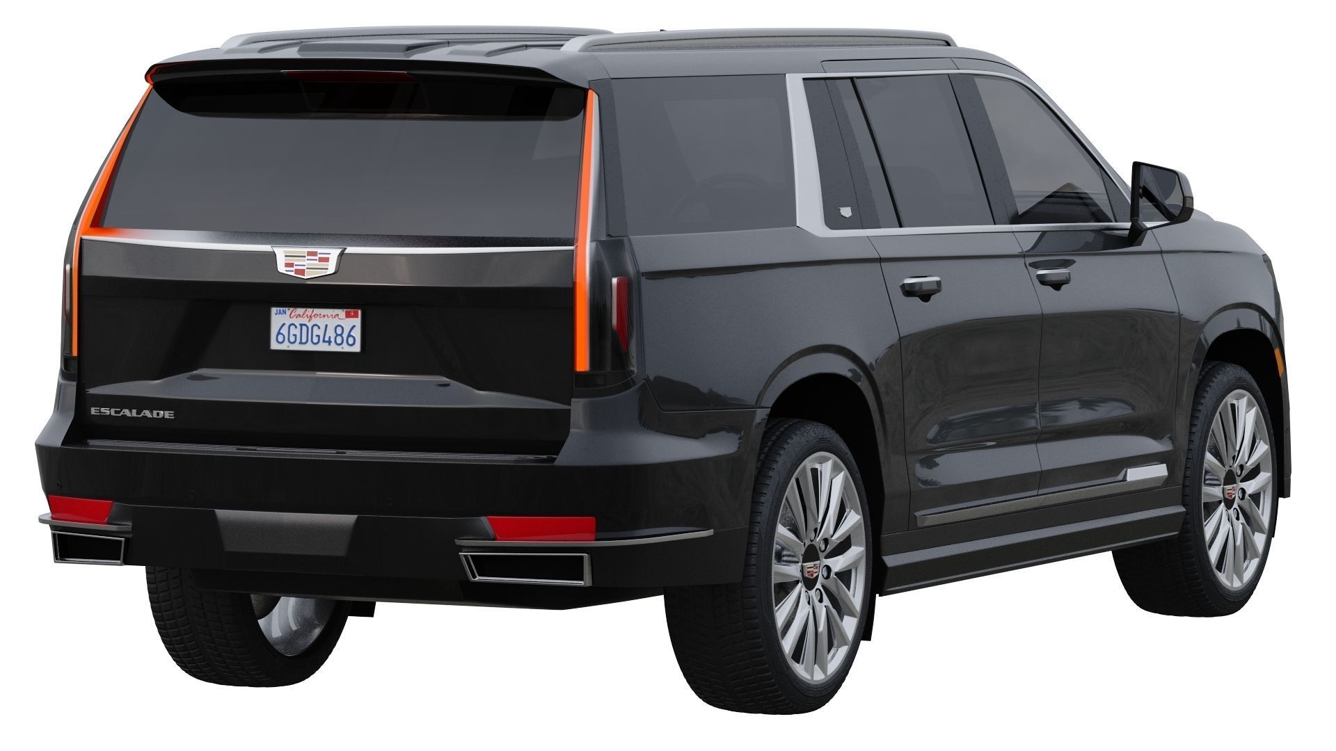 Cadillac Escalade ESV Luxury 3D model_1