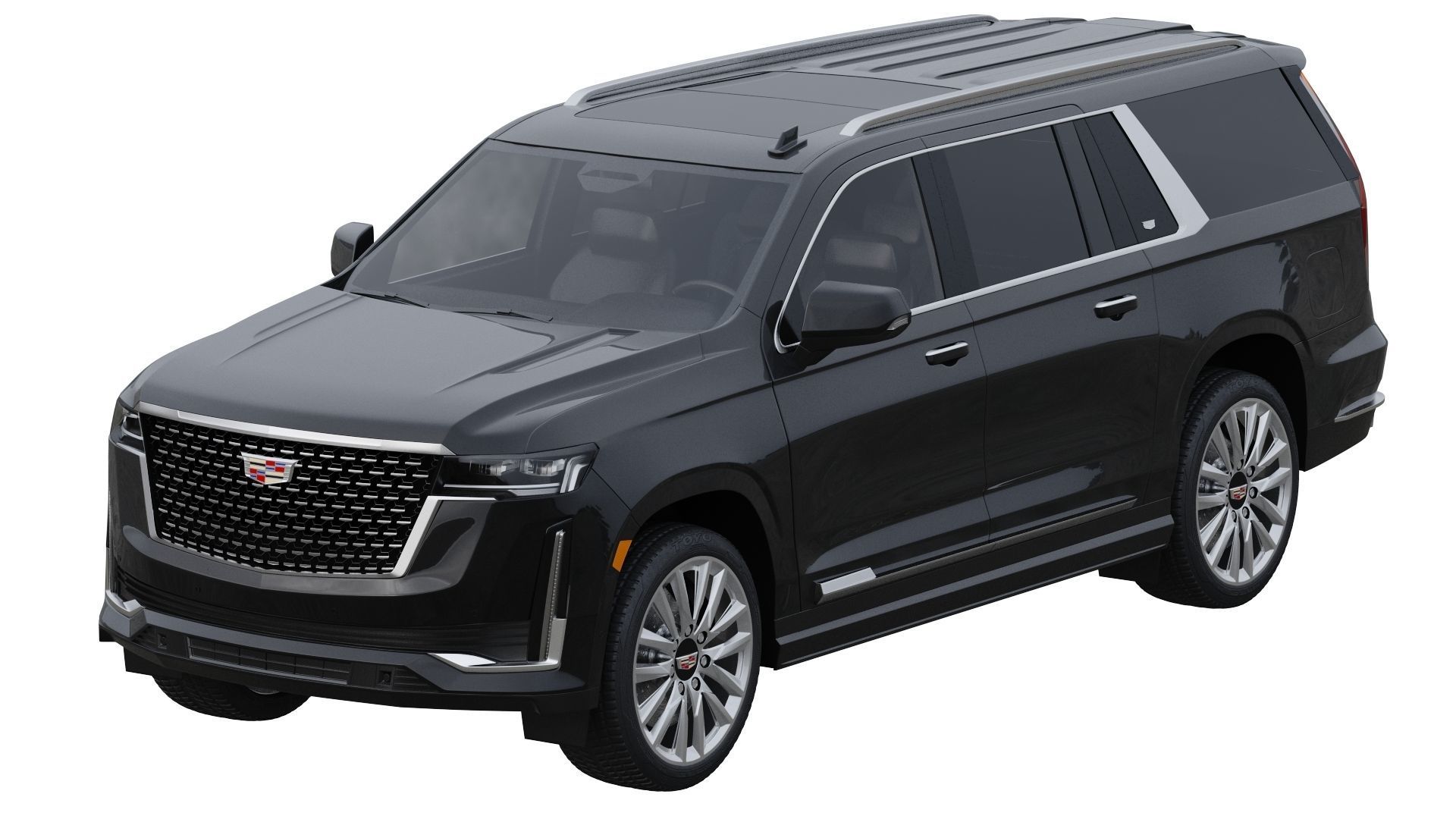 Cadillac Escalade ESV Luxury 3D model_5