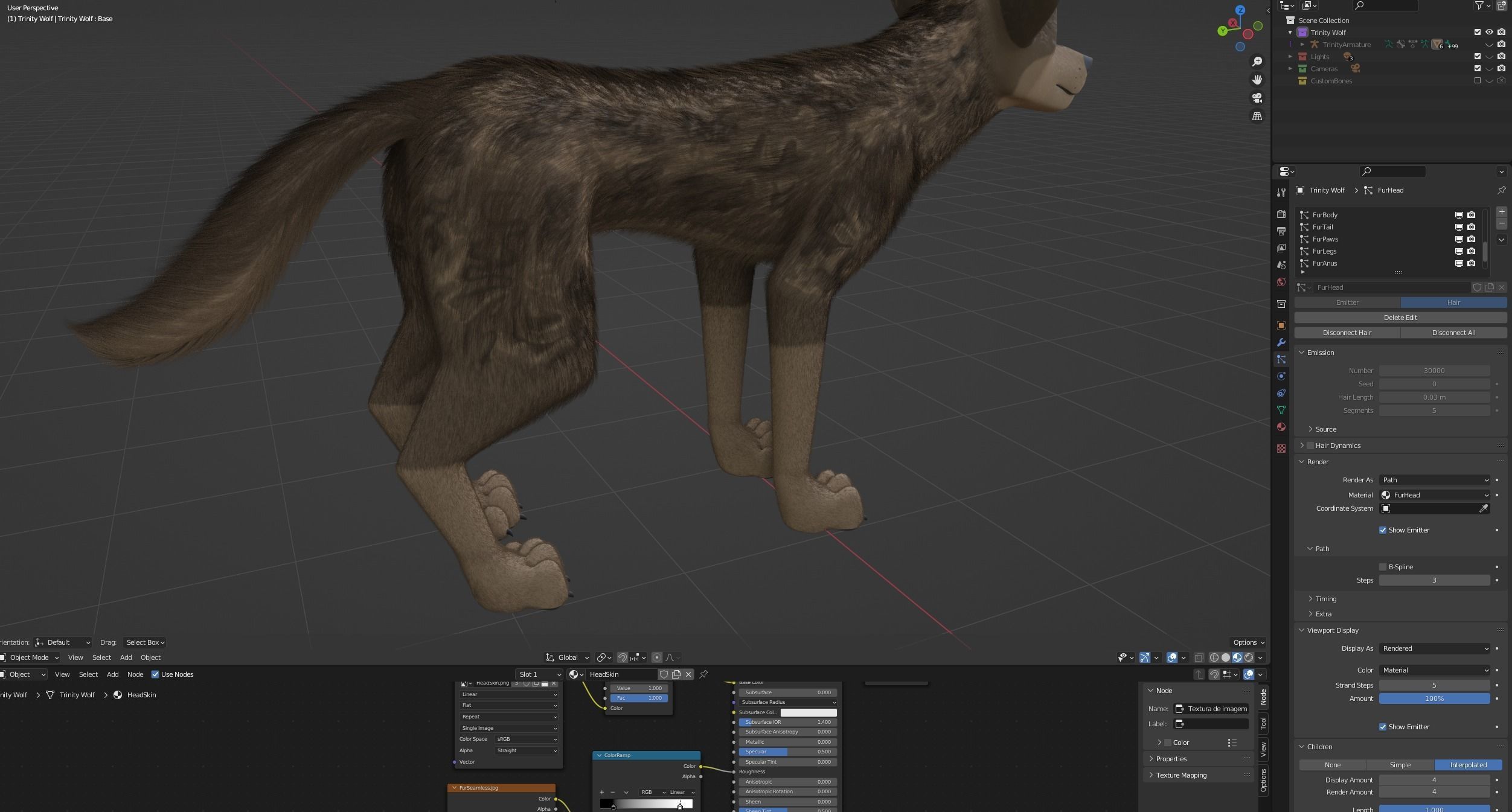 Trinity Wolf 3D model_67