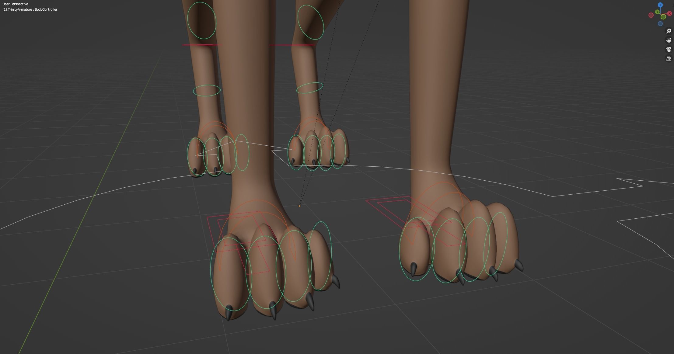 Trinity Wolf 3D model_36