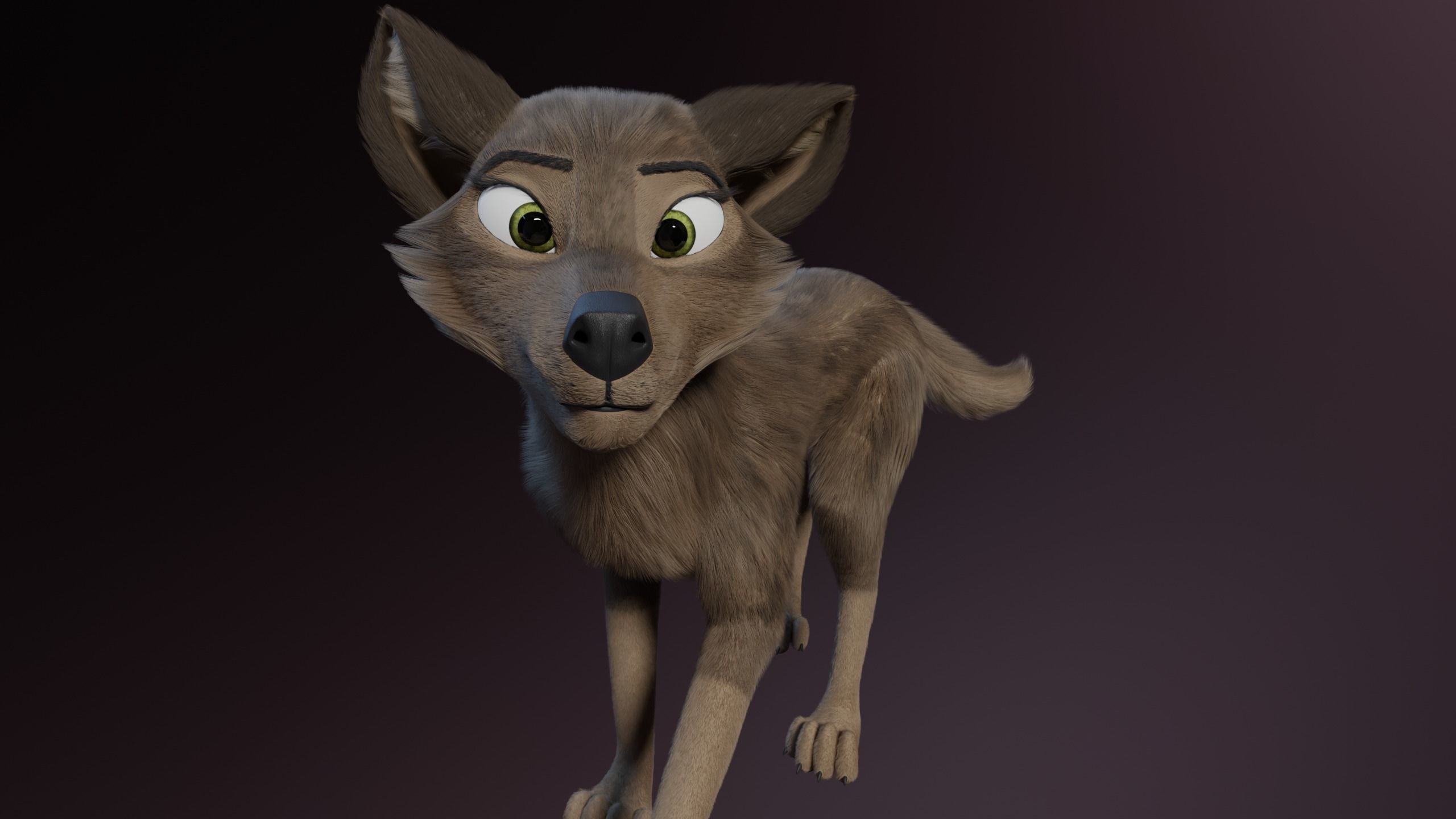 Trinity Wolf 3D model_15