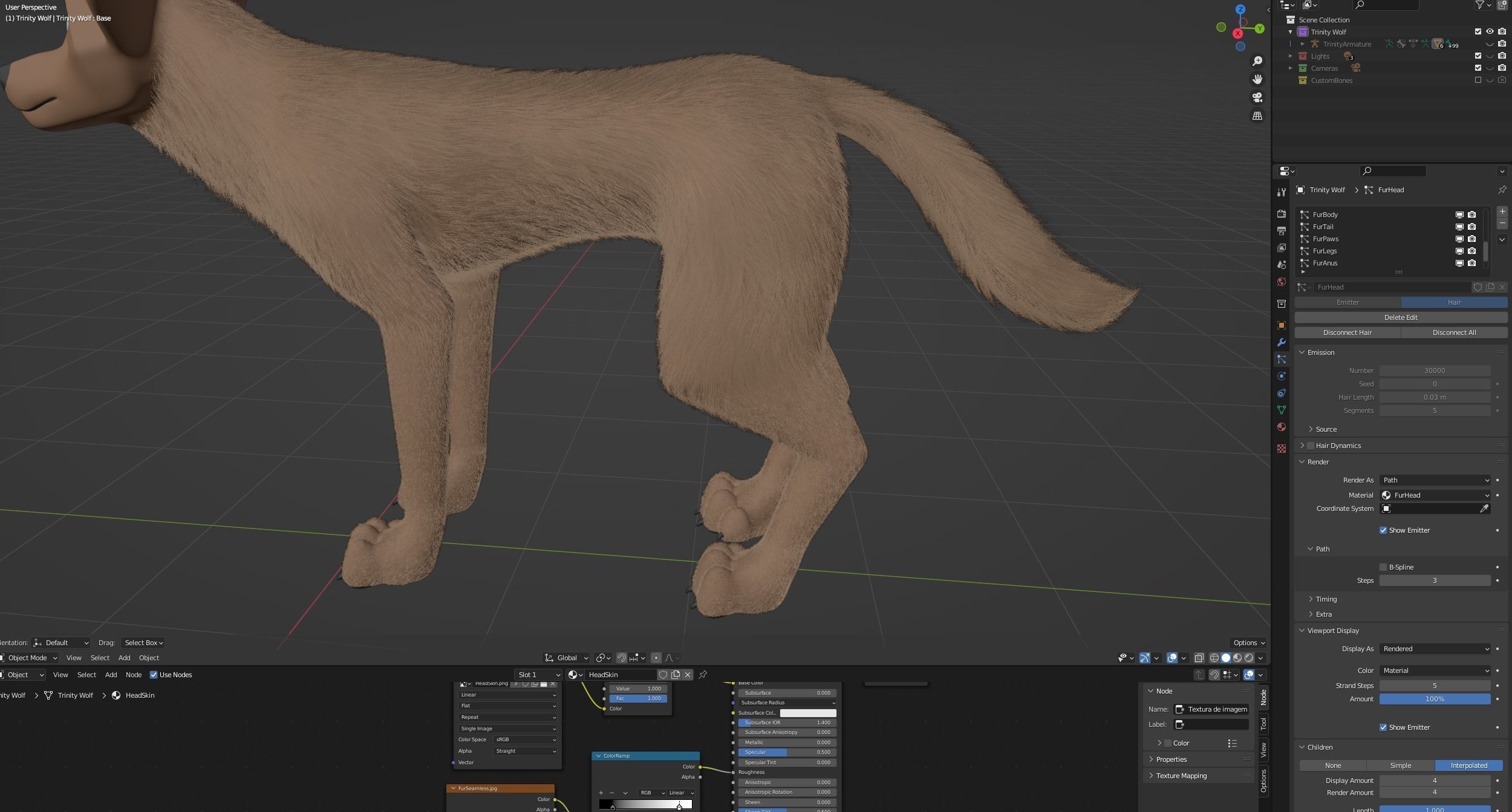 Trinity Wolf 3D model_66