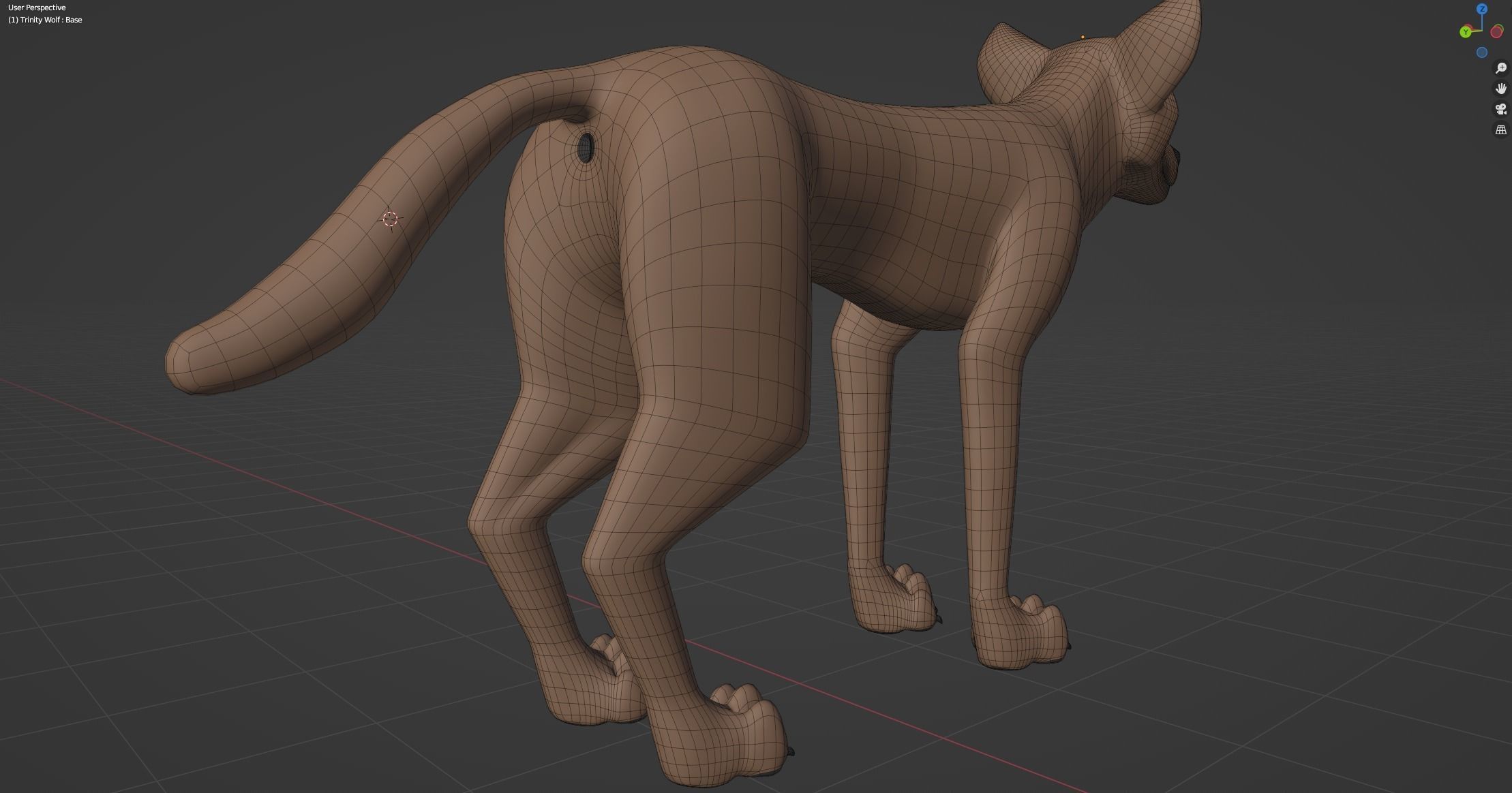 Trinity Wolf 3D model_52