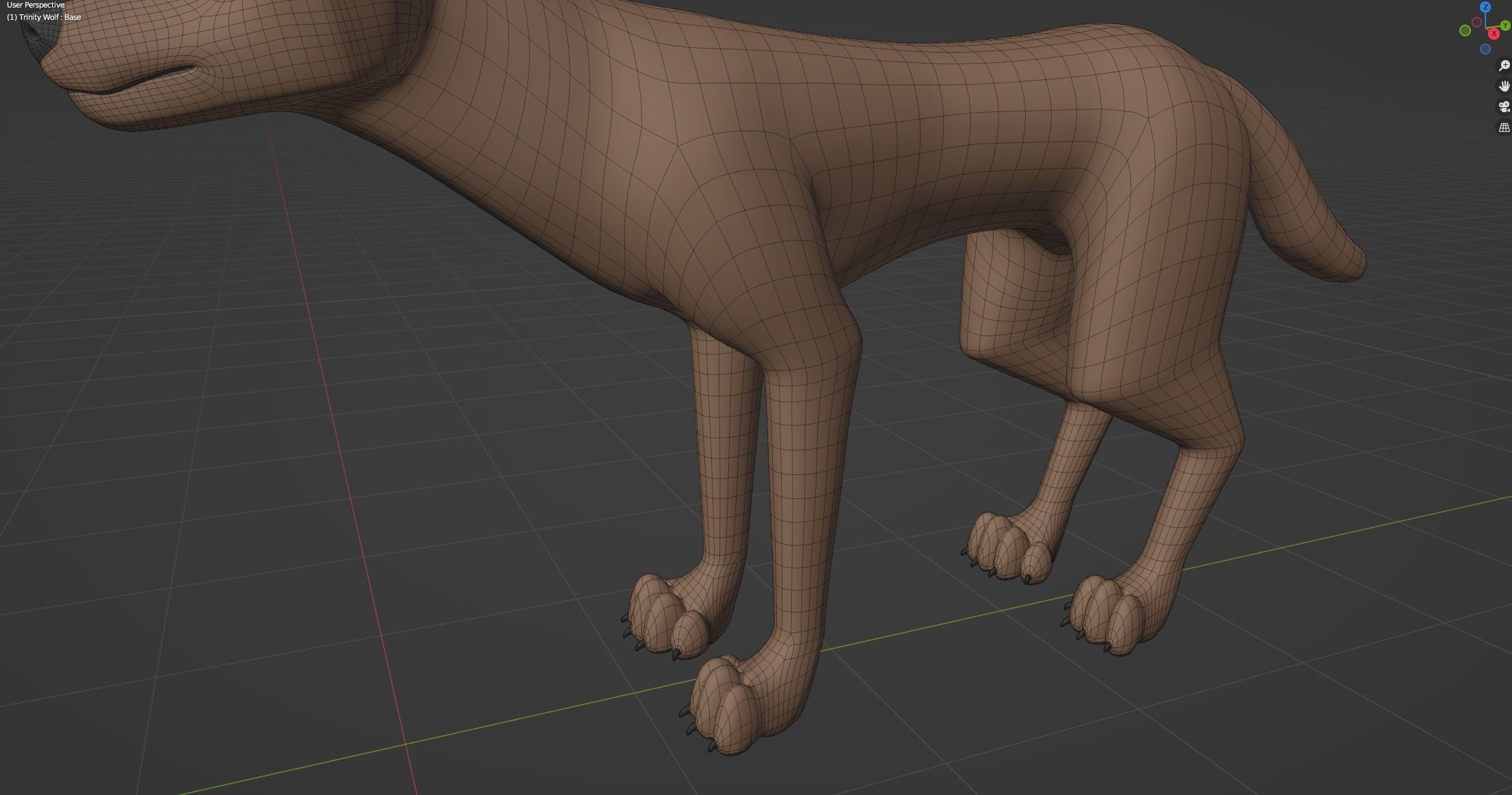 Trinity Wolf 3D model_48