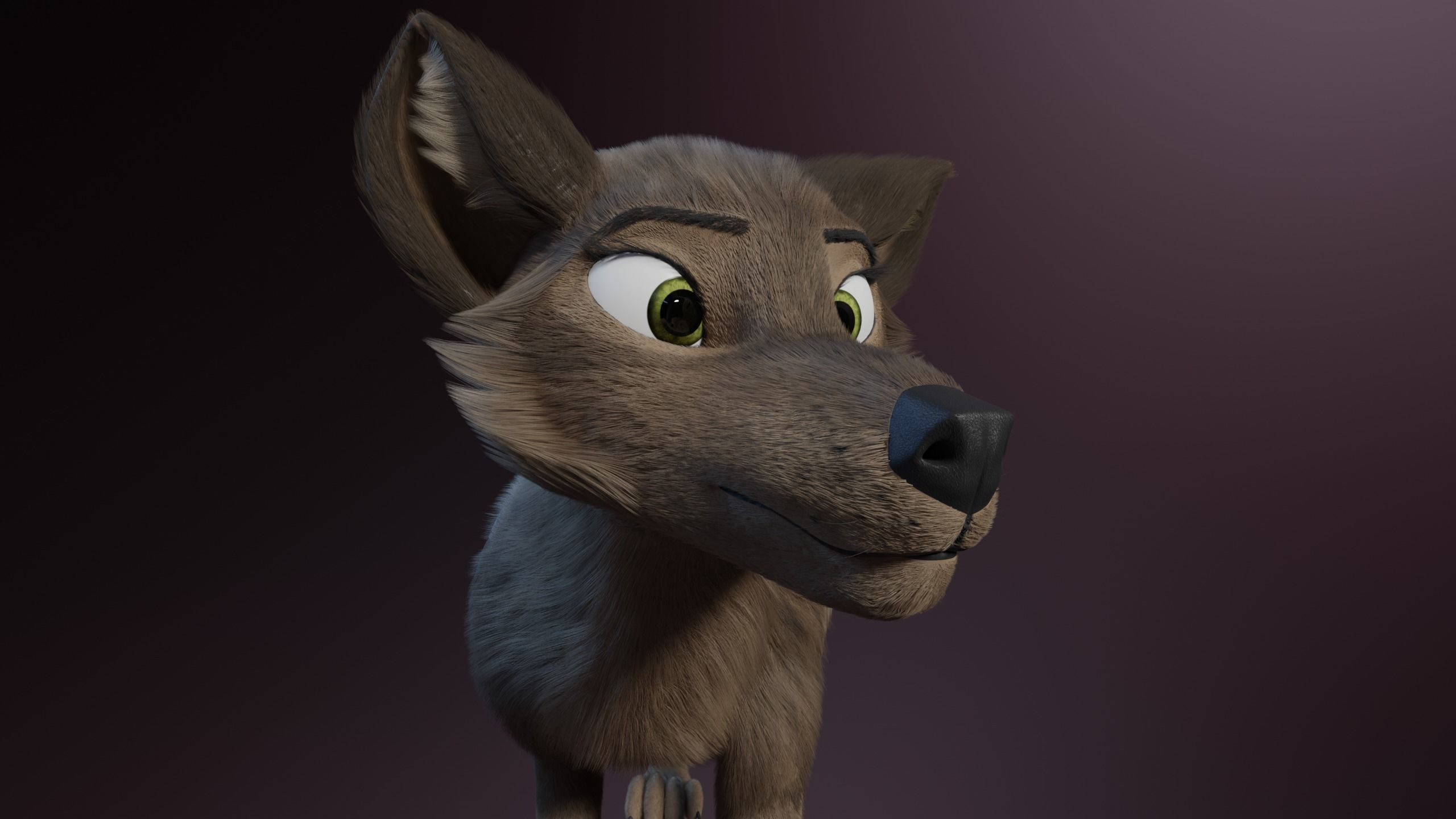 Trinity Wolf 3D model_16