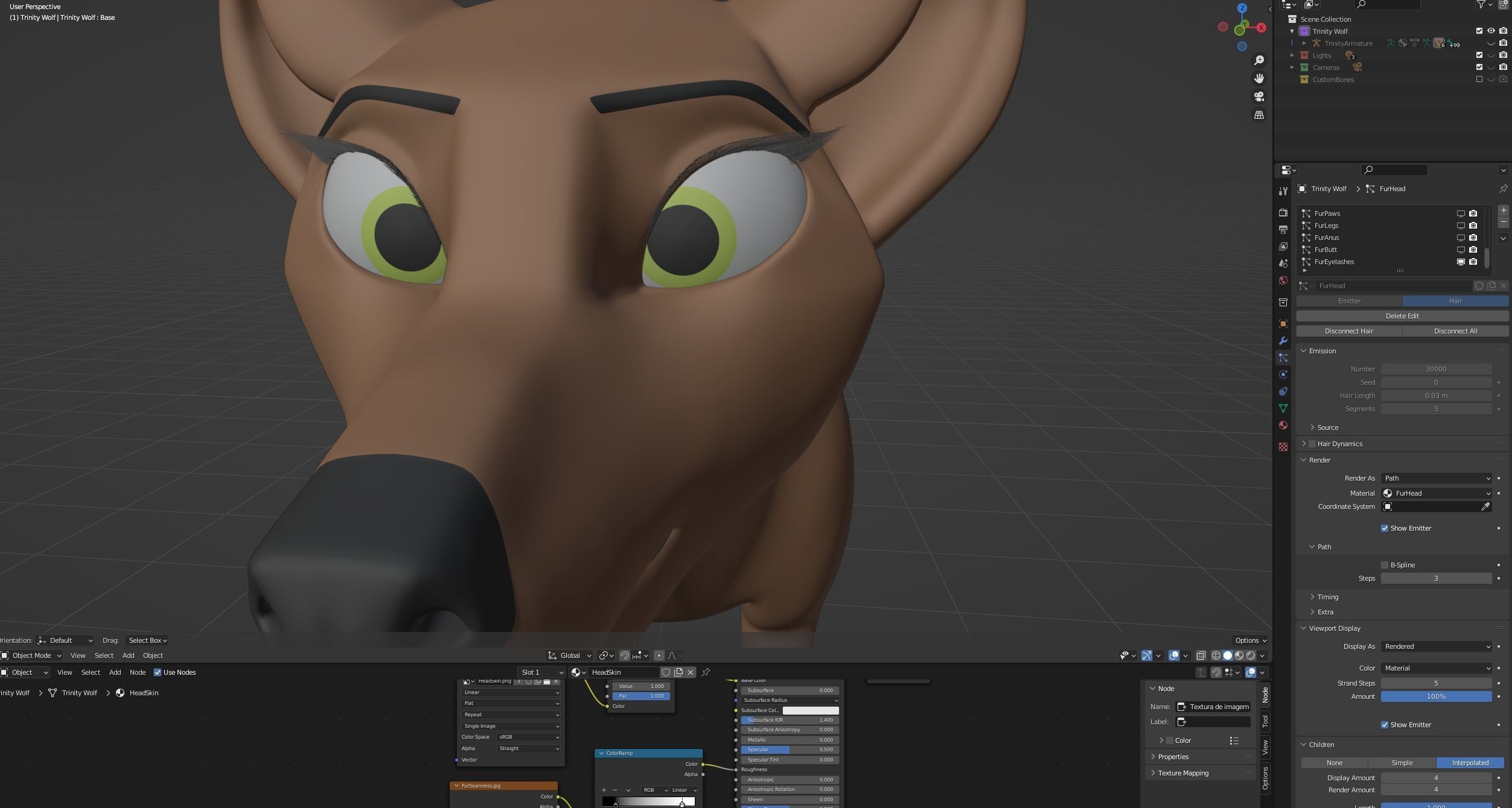 Trinity Wolf 3D model_68