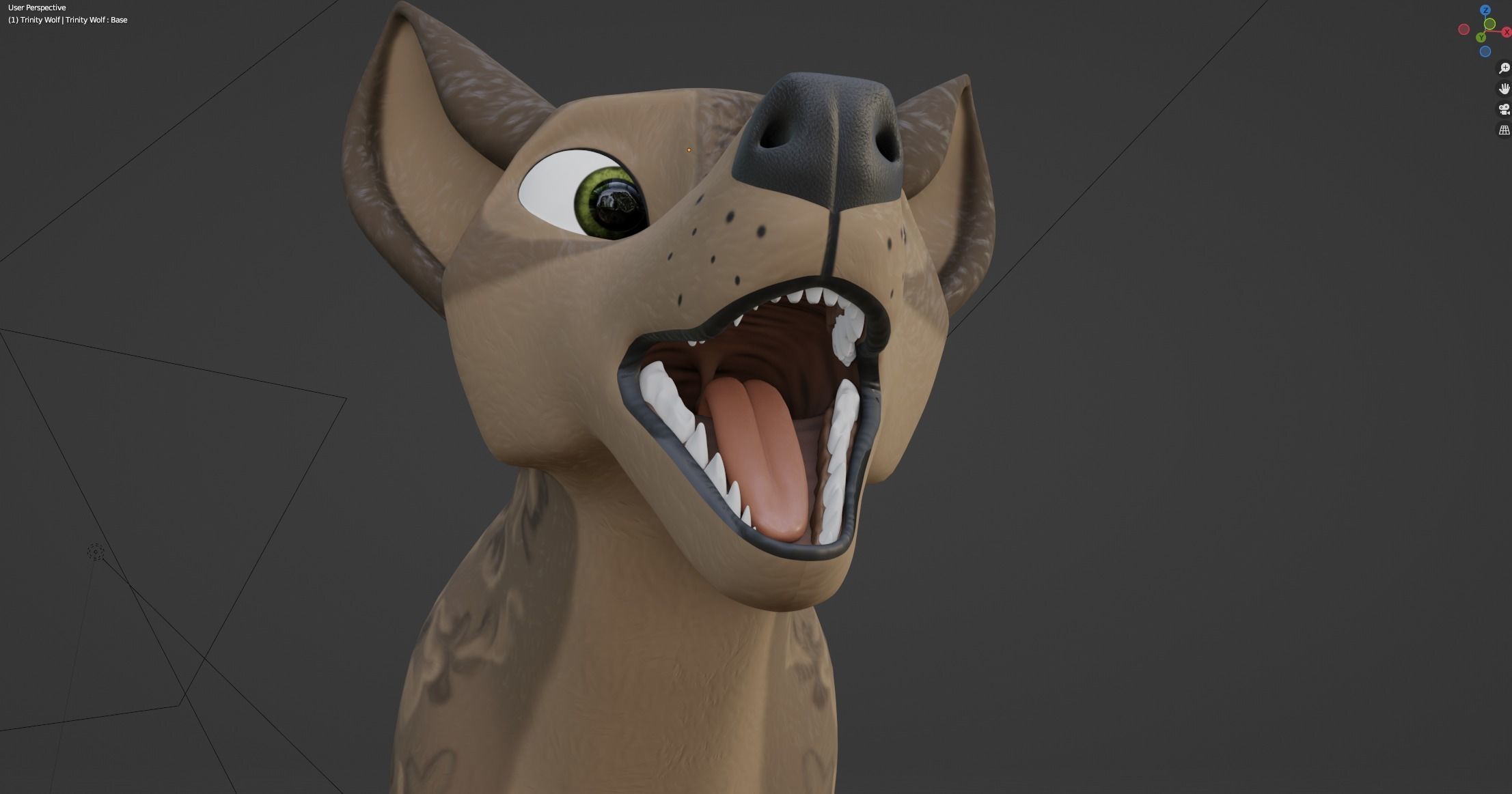 Trinity Wolf 3D model_62