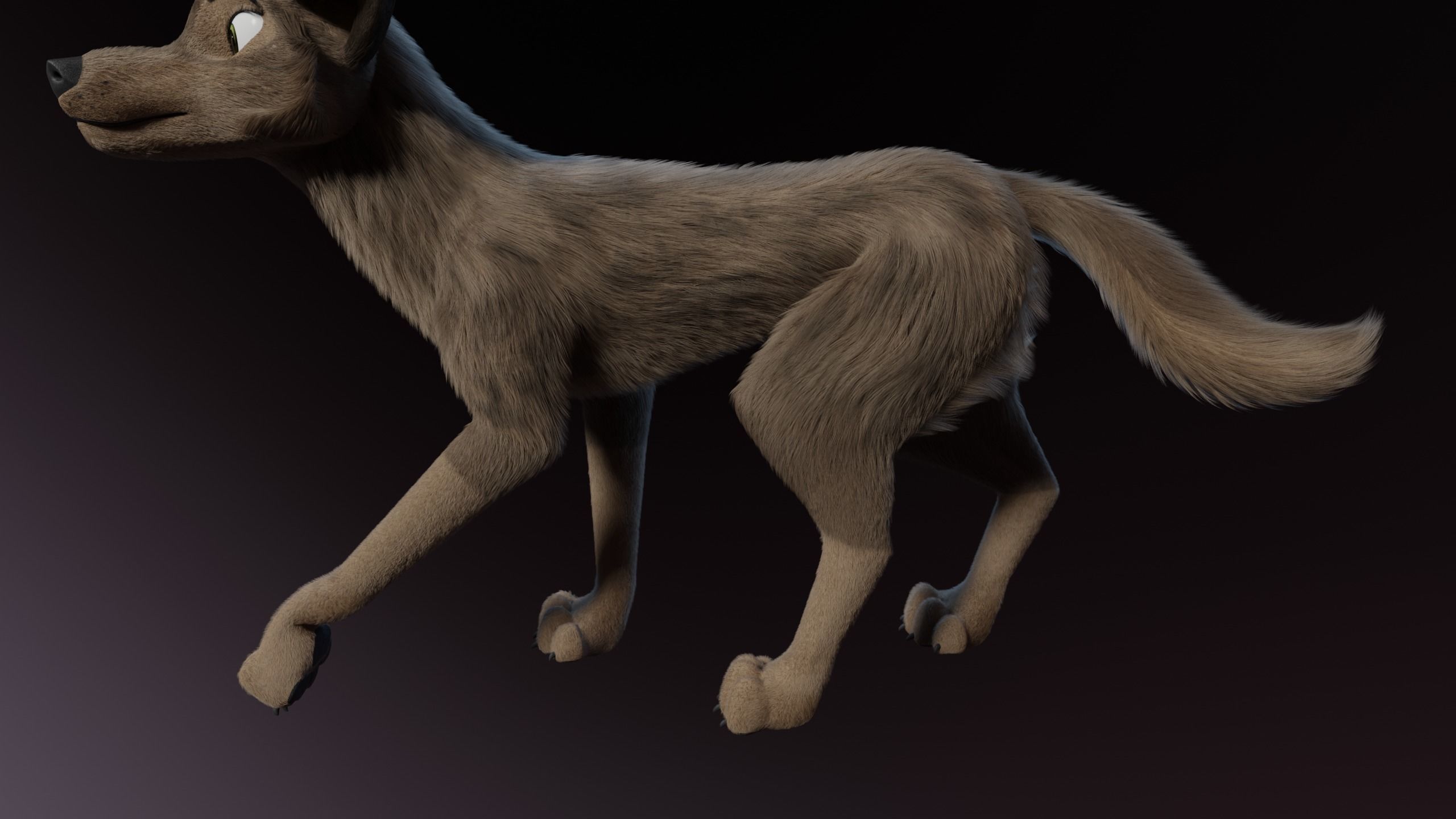 Trinity Wolf 3D model_18