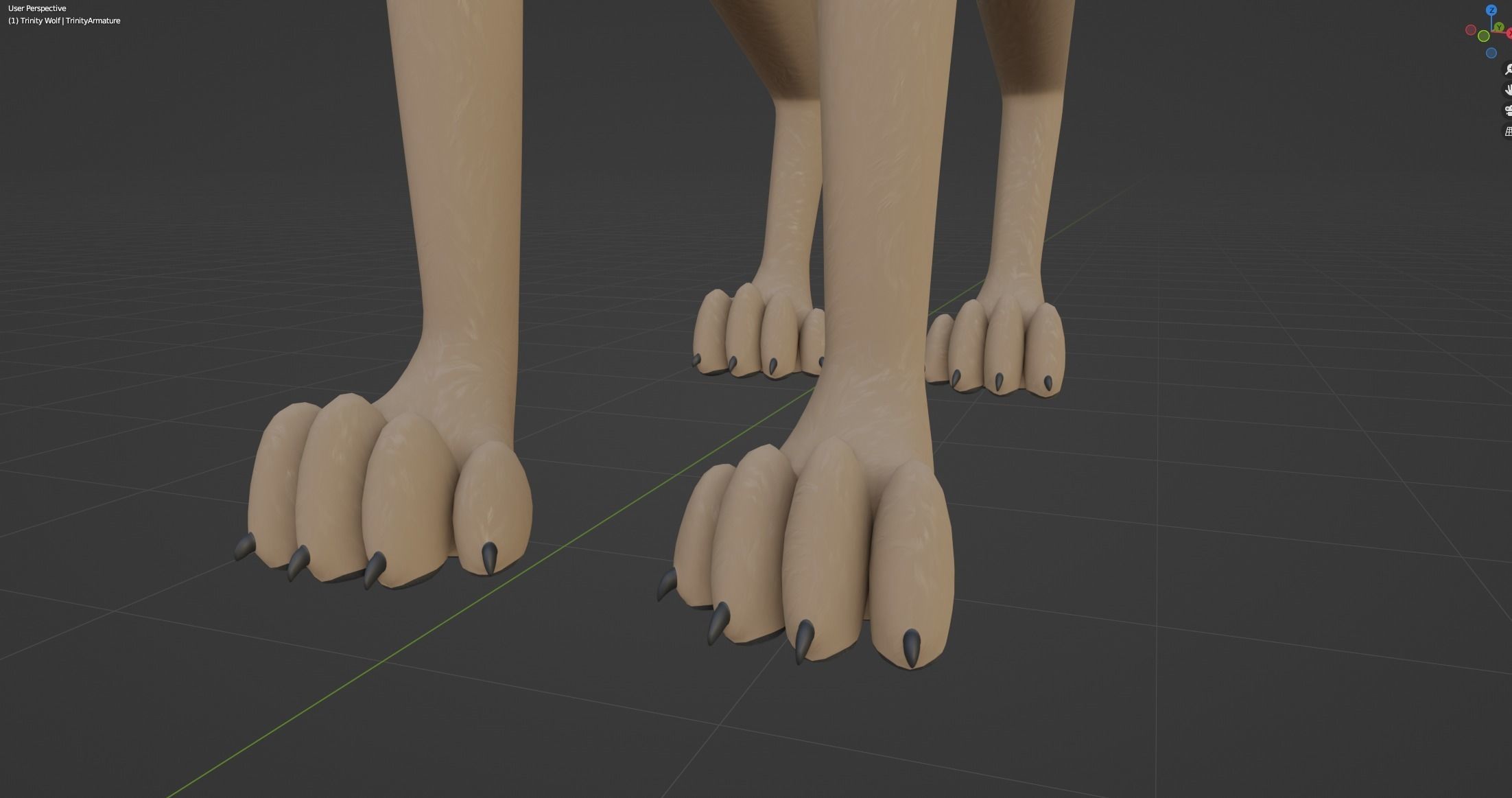 Trinity Wolf 3D model_44