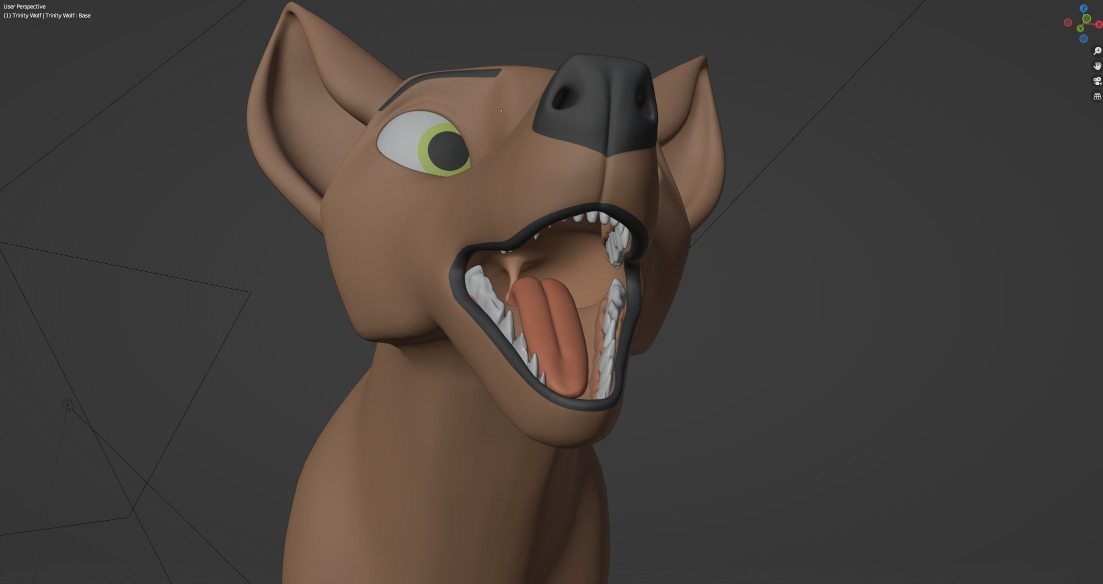 Trinity Wolf 3D model_61