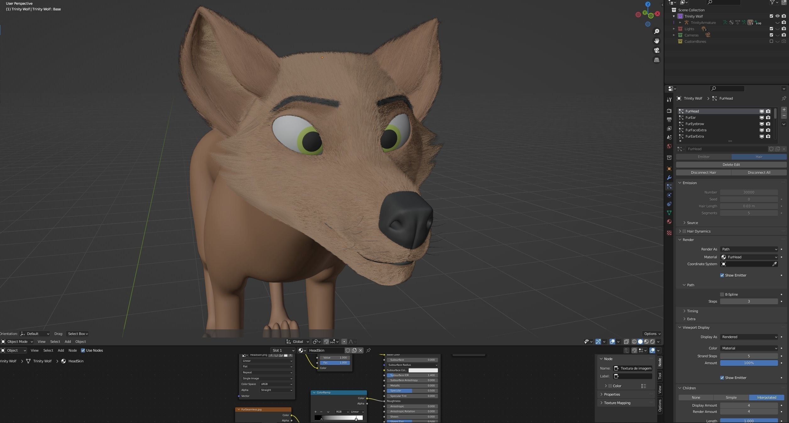 Trinity Wolf 3D model_64