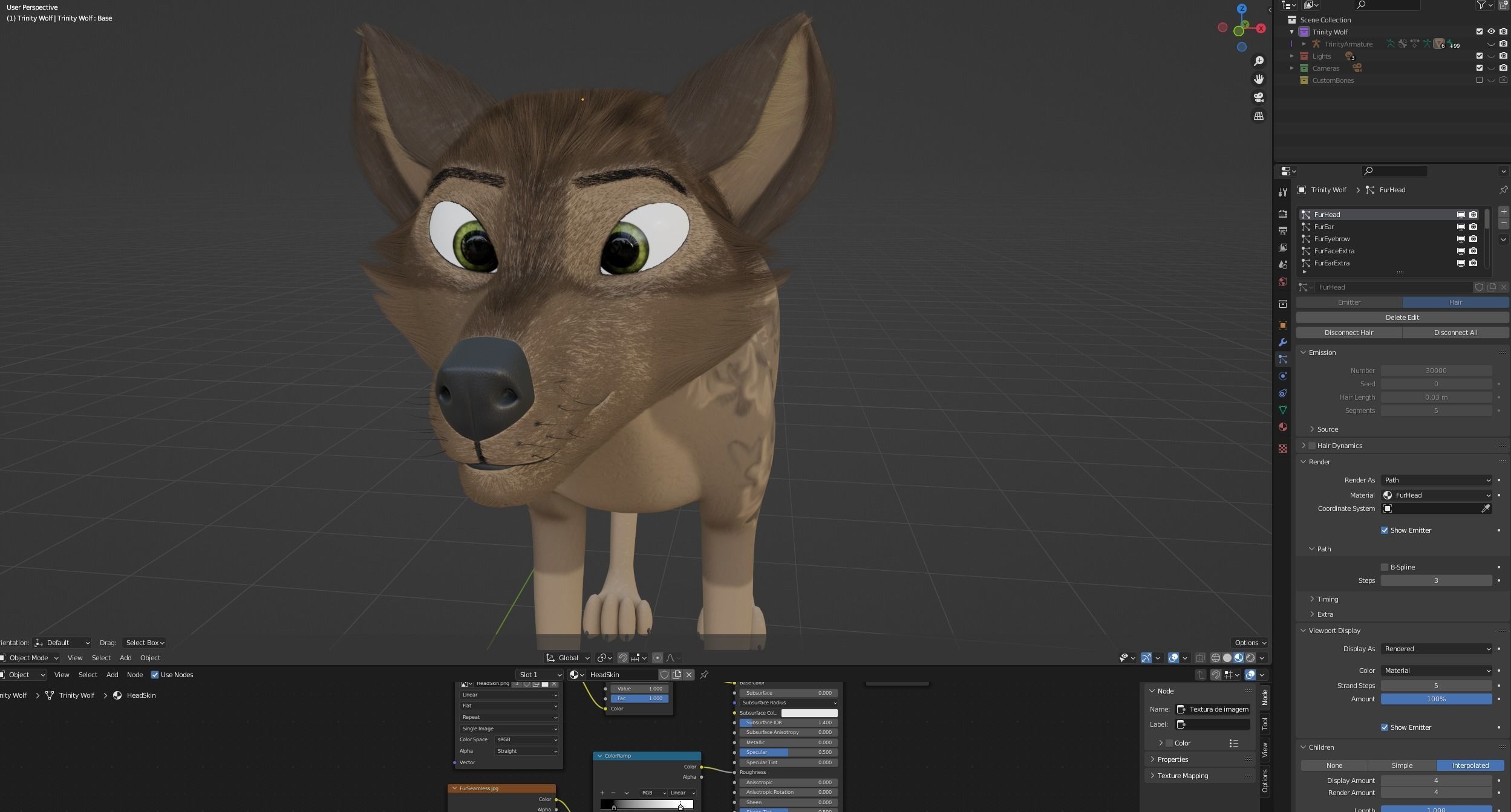 Trinity Wolf 3D model_65