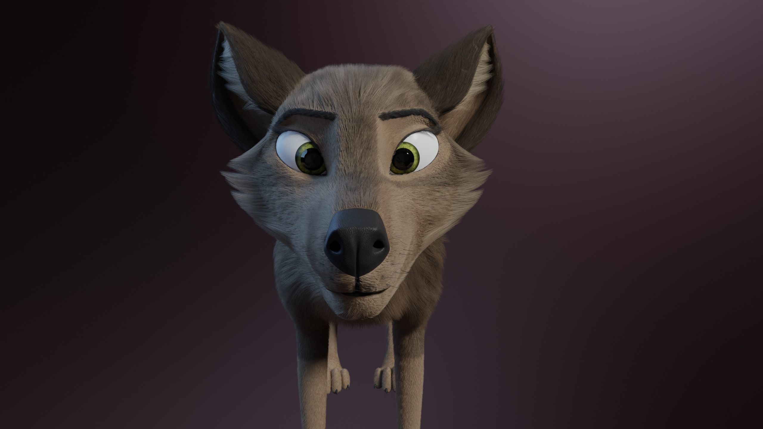 Trinity Wolf 3D model_3