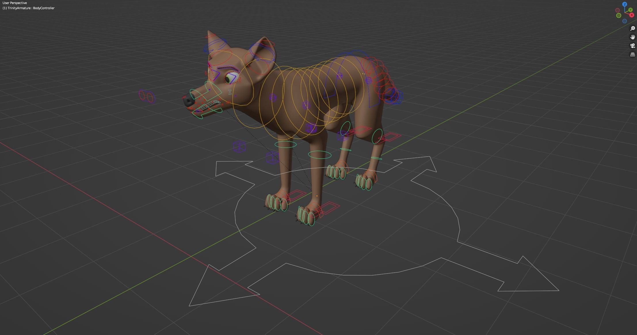 Trinity Wolf 3D model_33