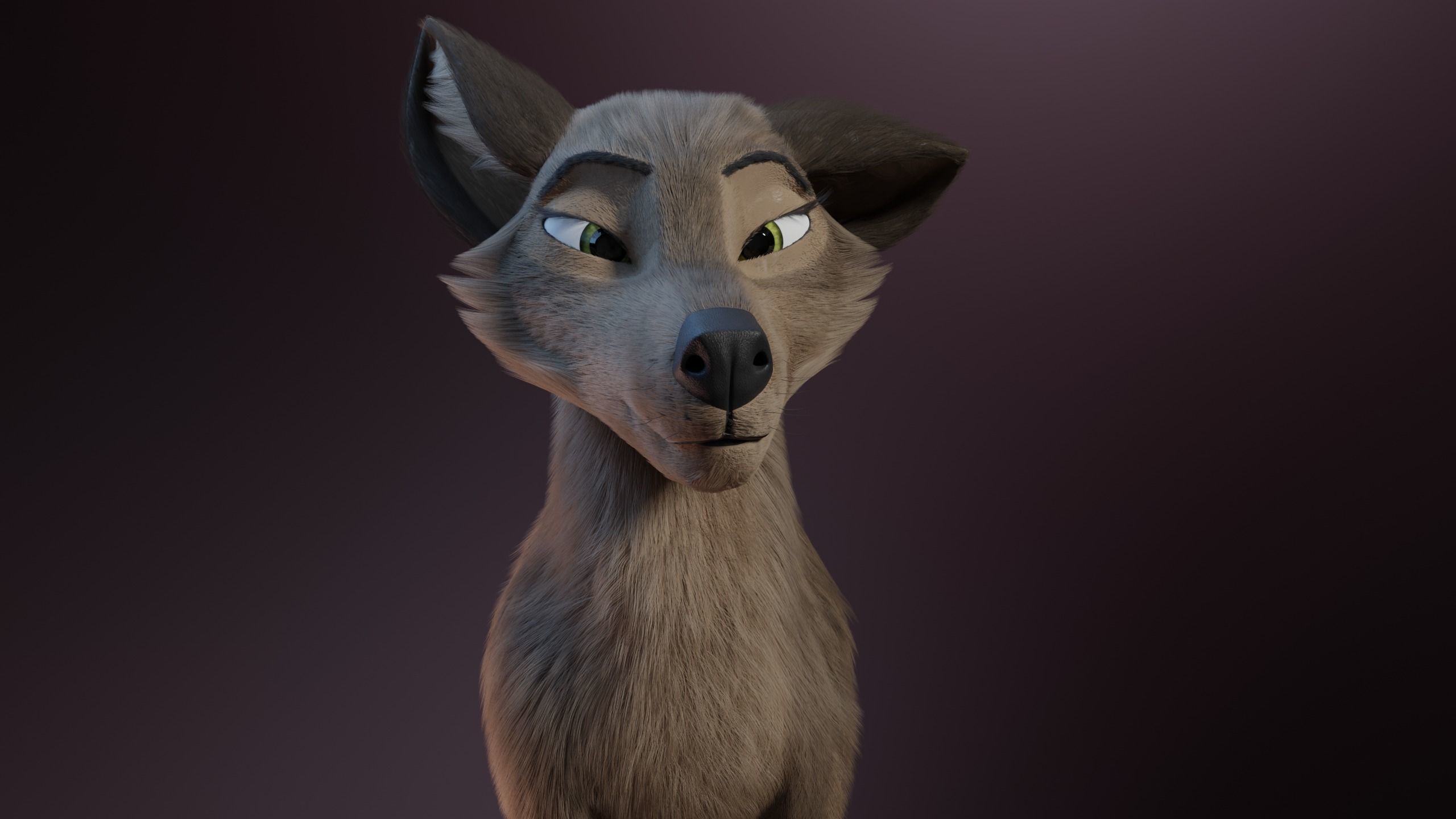 Trinity Wolf 3D model_29