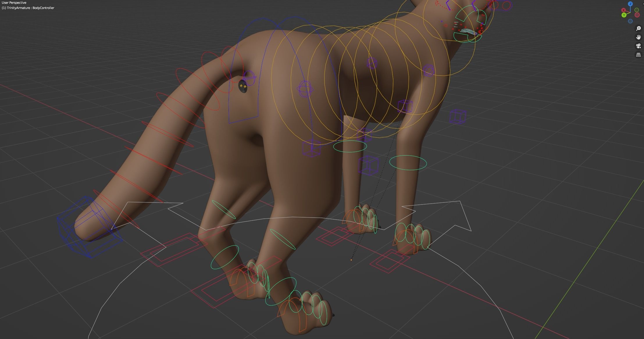 Trinity Wolf 3D model_35