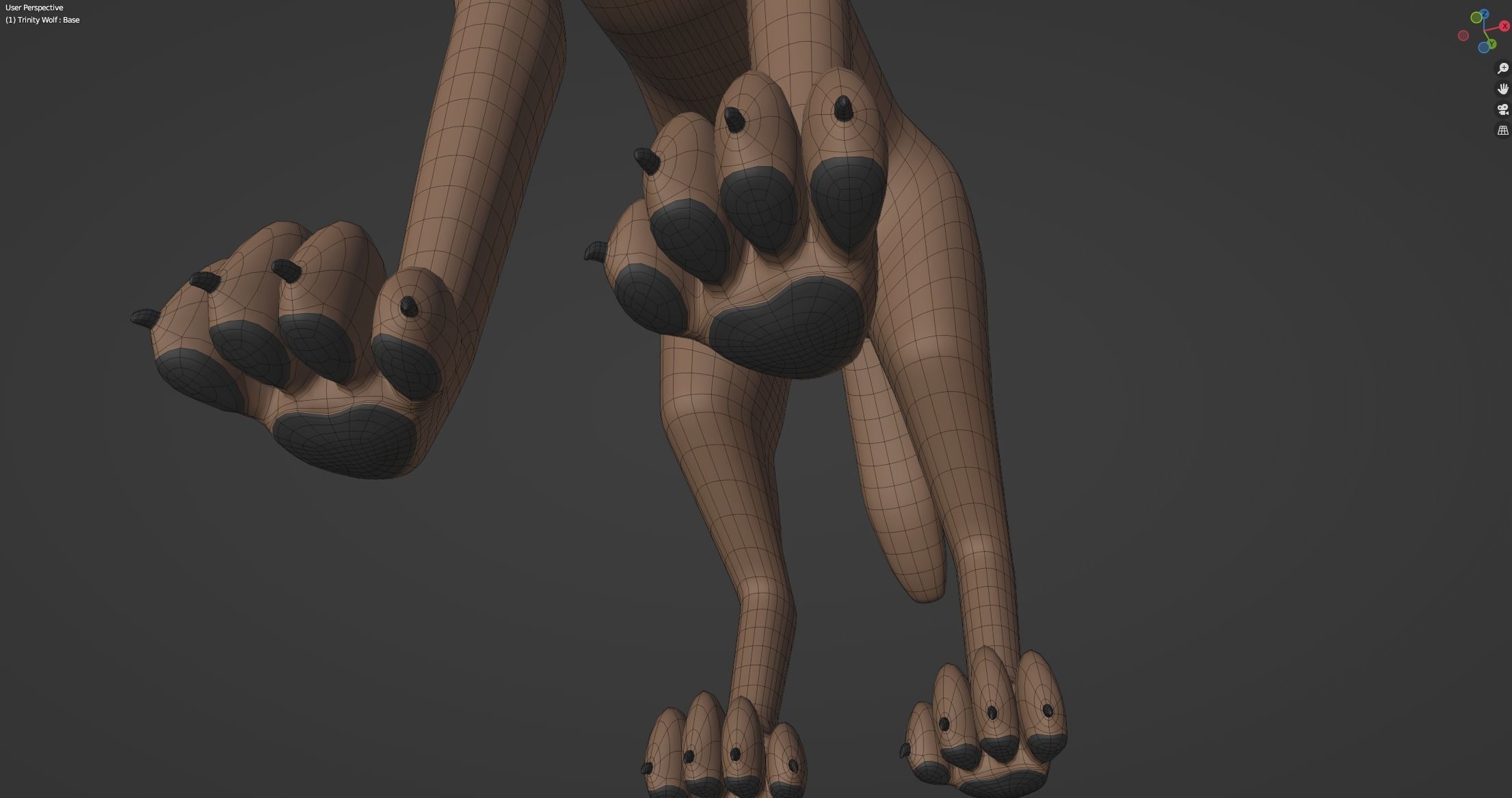 Trinity Wolf 3D model_54