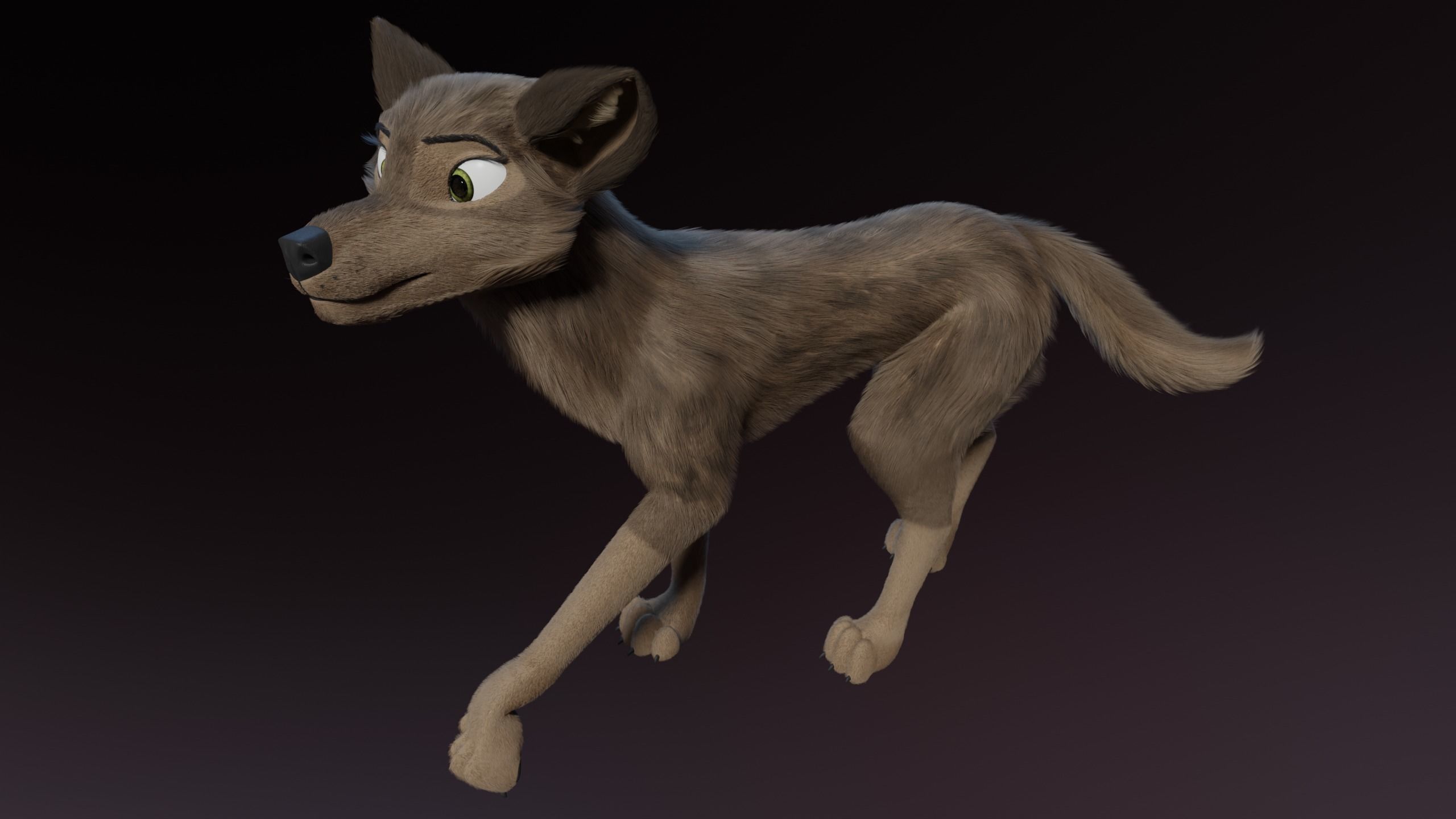 Trinity Wolf 3D model_17