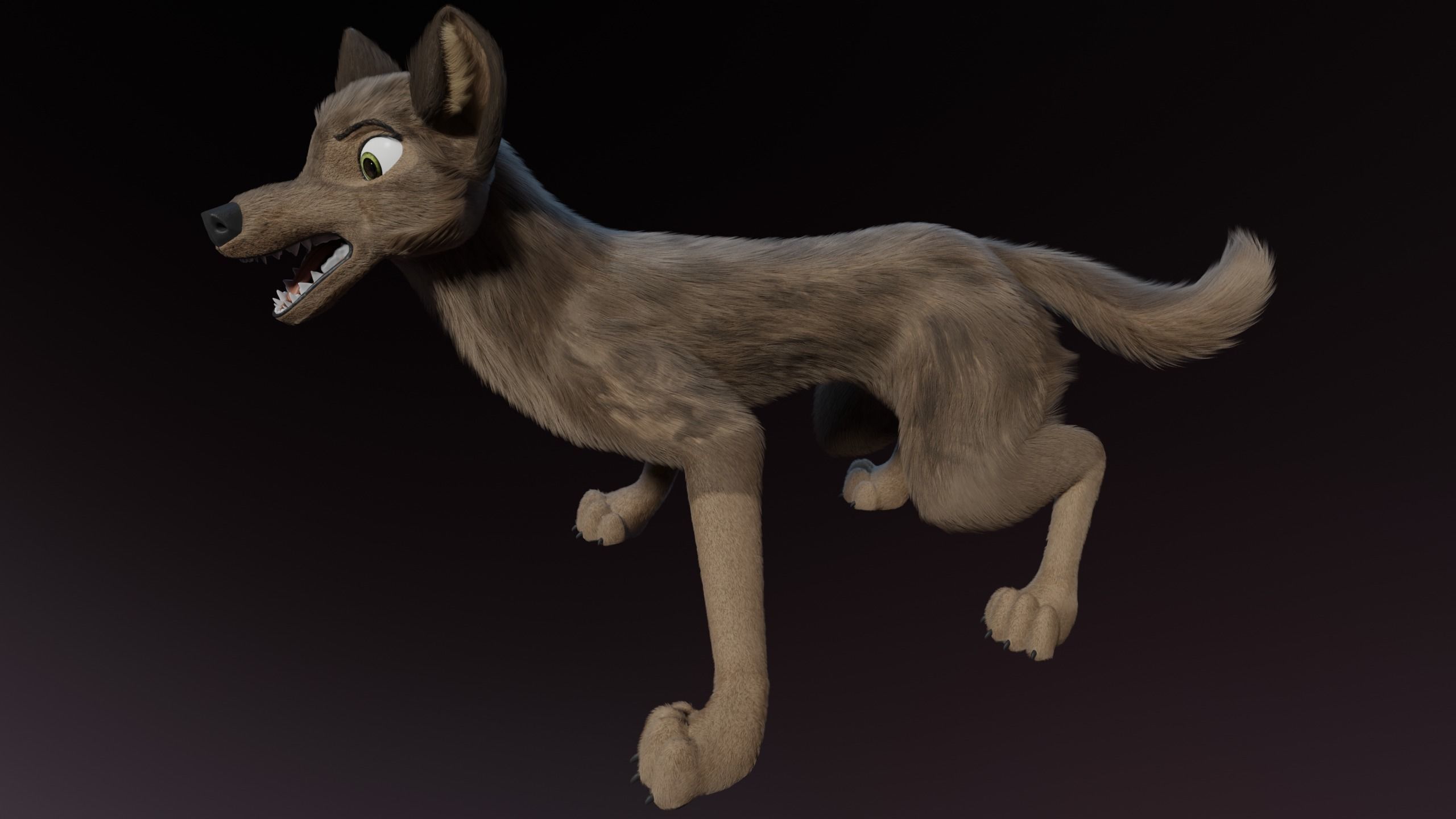 Trinity Wolf 3D model_22