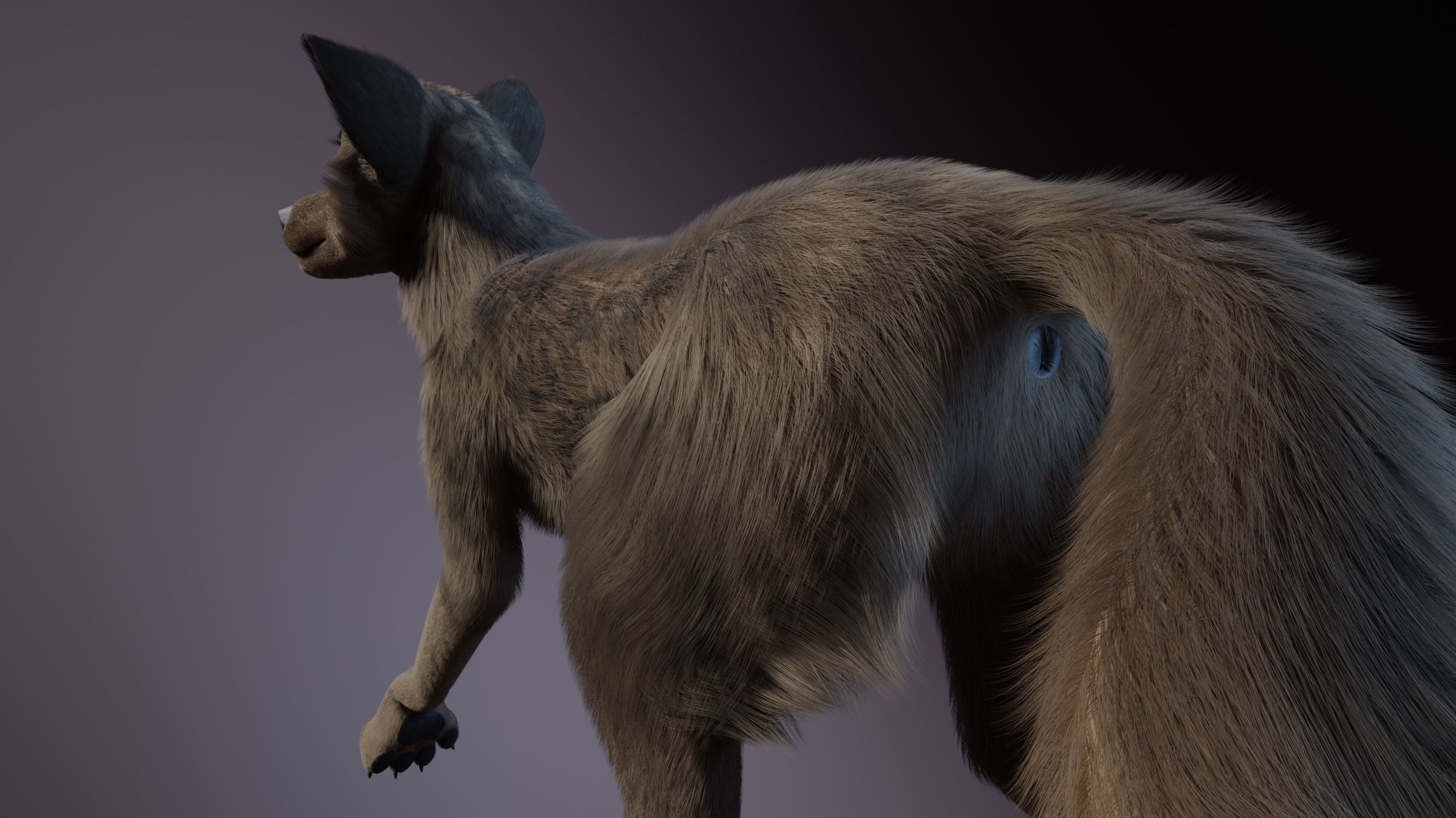 Trinity Wolf 3D model_19