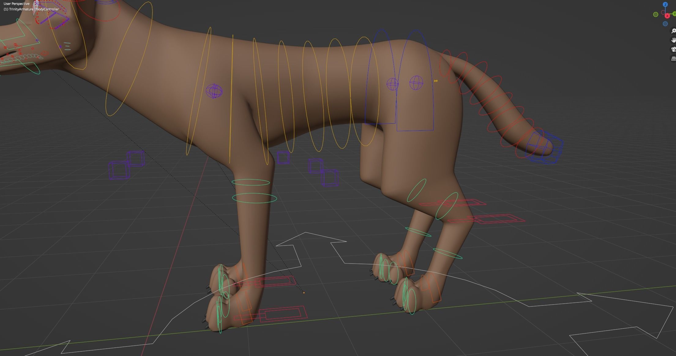 Trinity Wolf 3D model_34