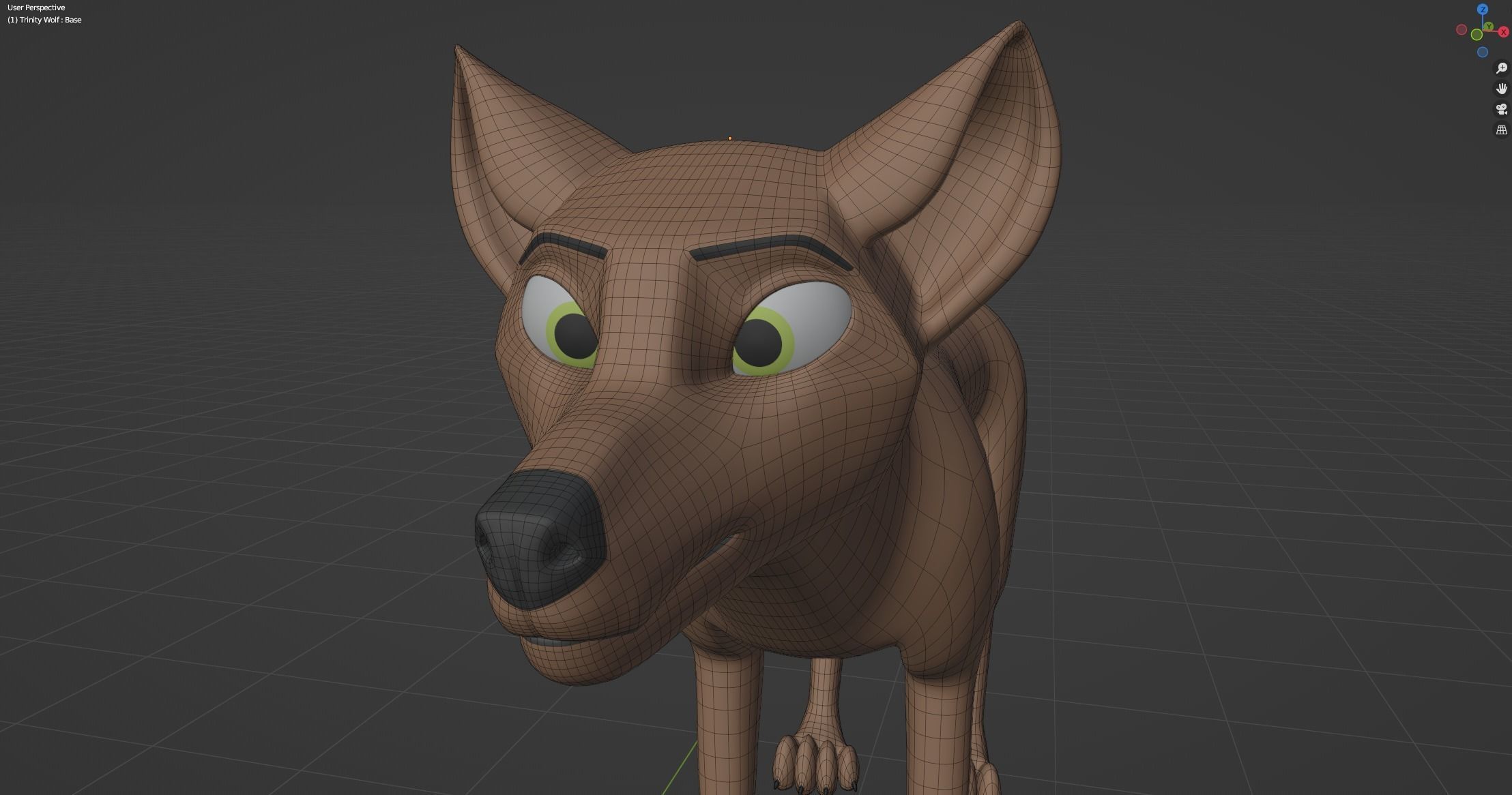 Trinity Wolf 3D model_46