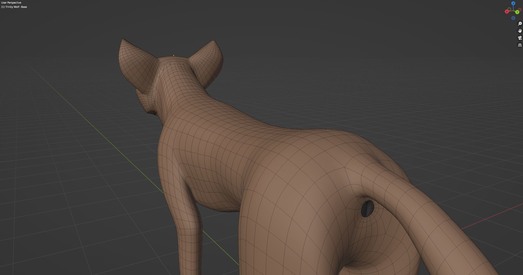 Trinity Wolf 3D model_51