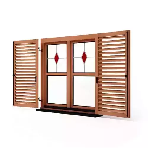 Classic Wooden Shutter