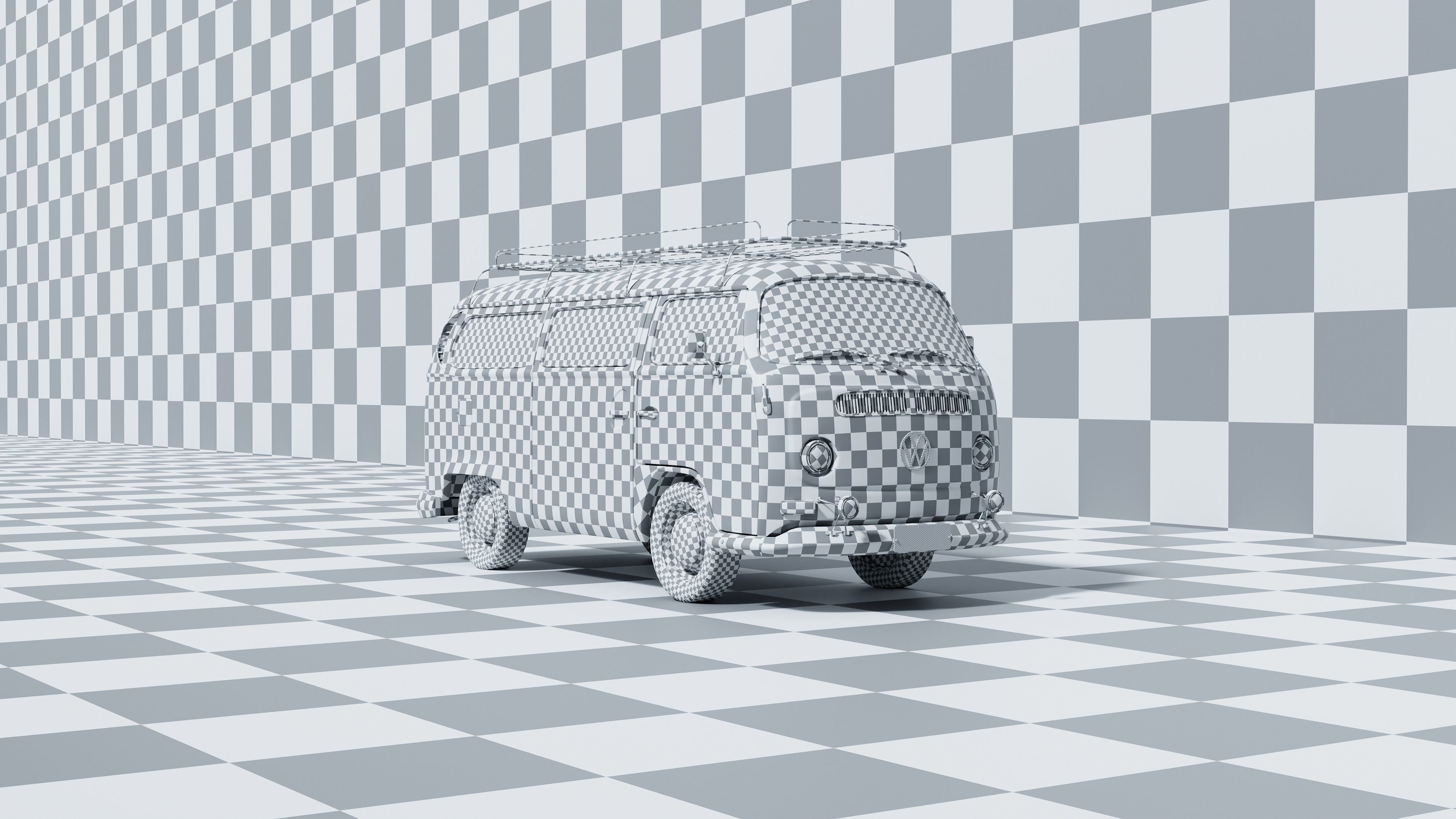 Volkswagen Transporter T2 1971 3D model 3D model_7