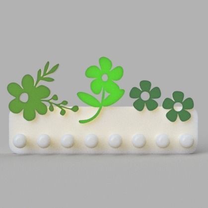 Necklace Holder 3D print model_2
