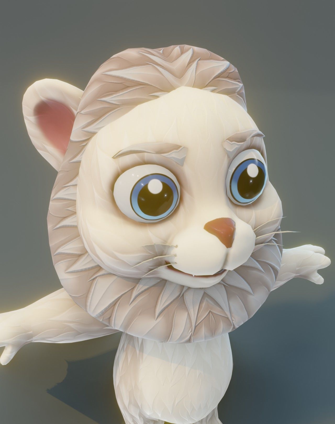 Cartoon Lion 3D Collection _32