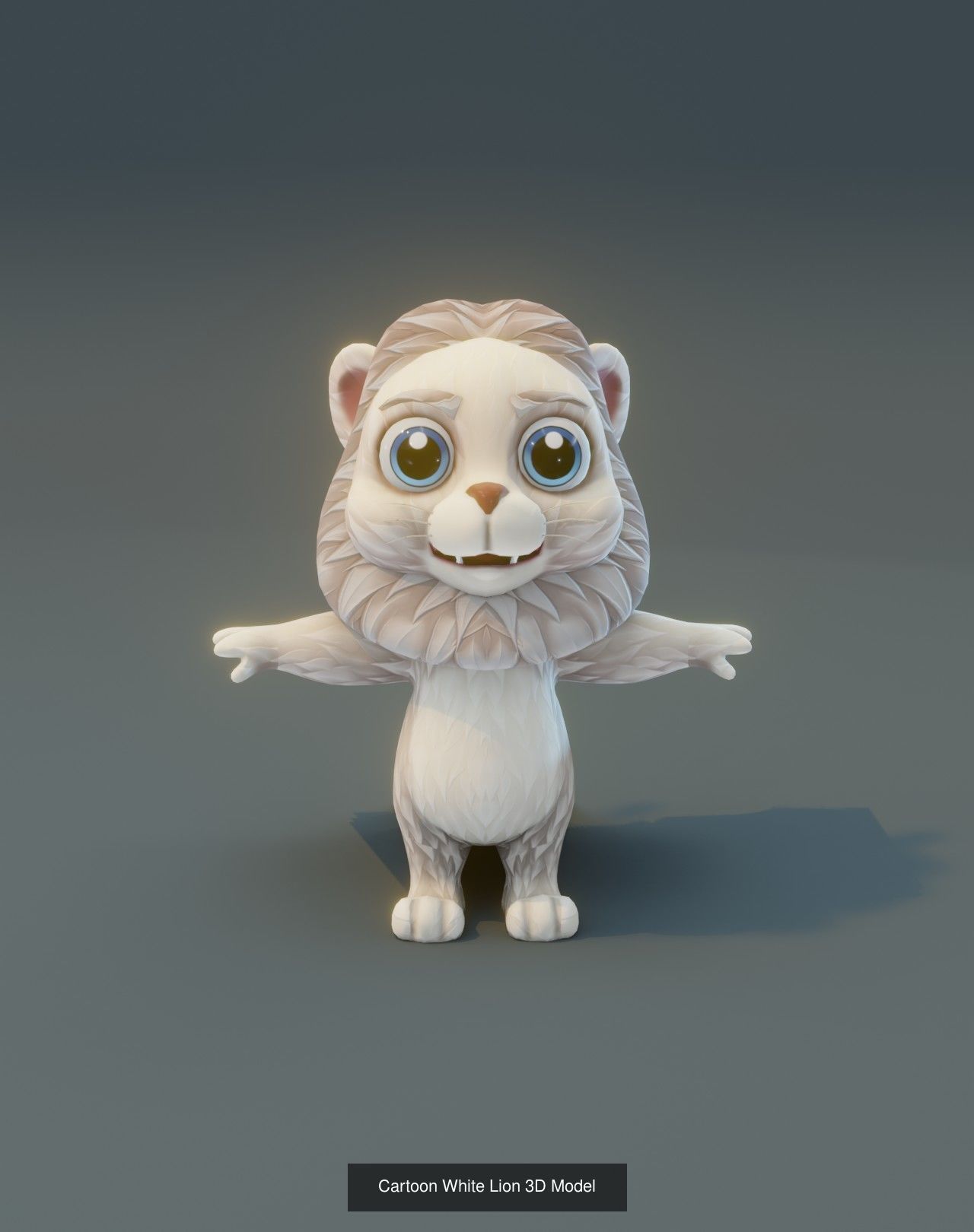 Cartoon Lion 3D Collection _5