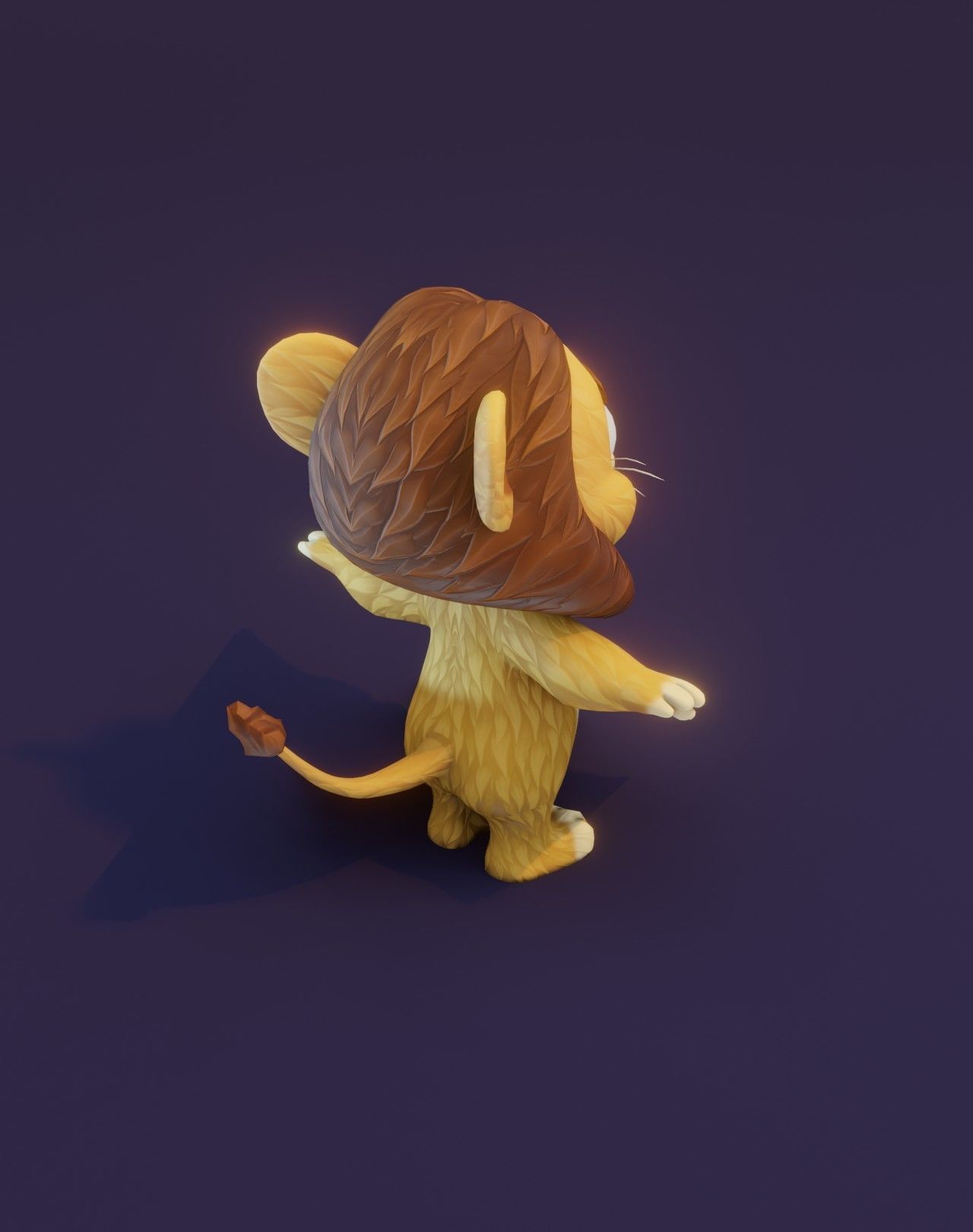 Cartoon Lion 3D Collection _16